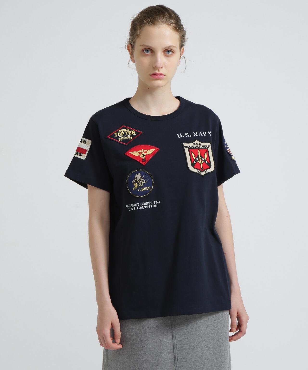 《WEB&DEPOT限定》TOP GUN WAPPEN T-SHIRT