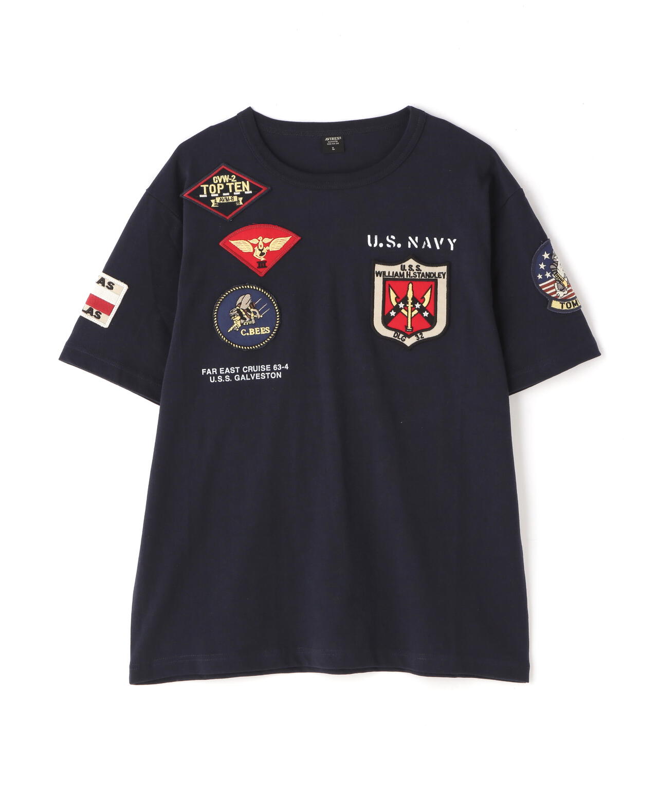 《WEB&DEPOT限定》TOP GUN WAPPEN T-SHIRT