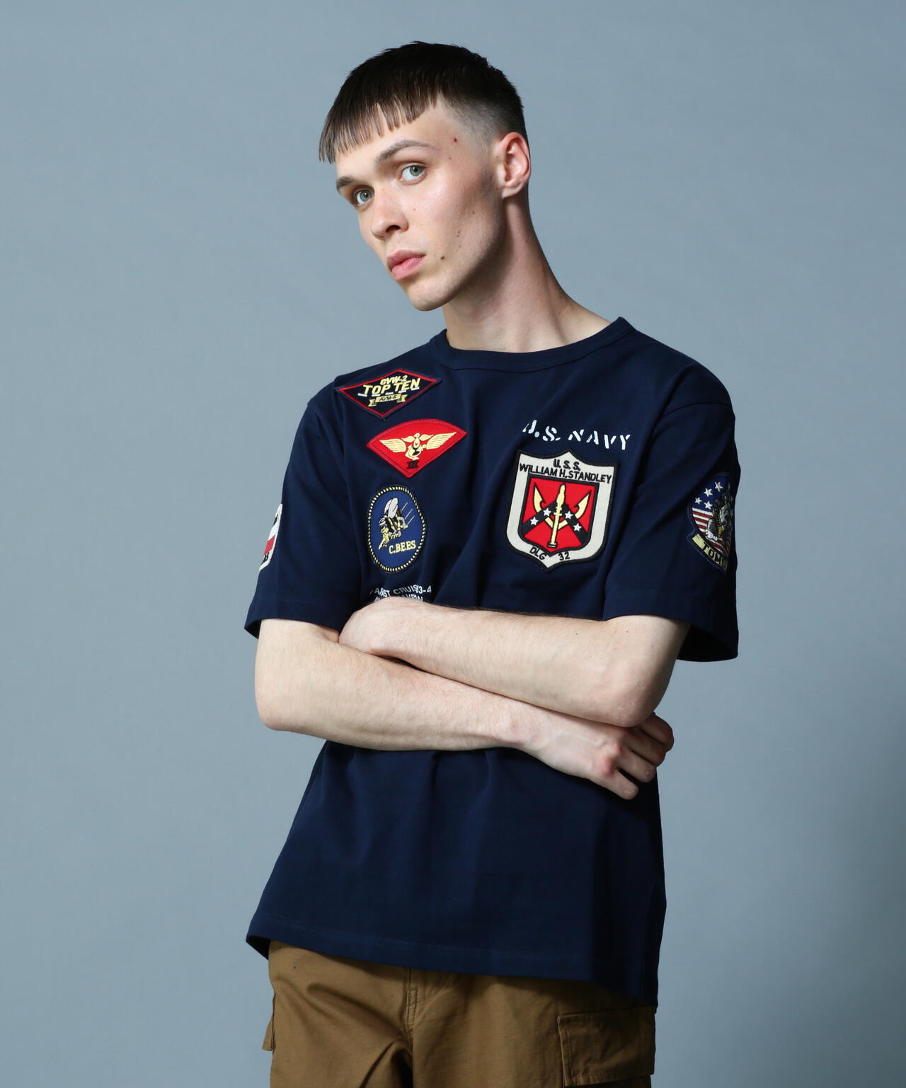 《WEB&DEPOT限定》TOP GUN WAPPEN T-SHIRT