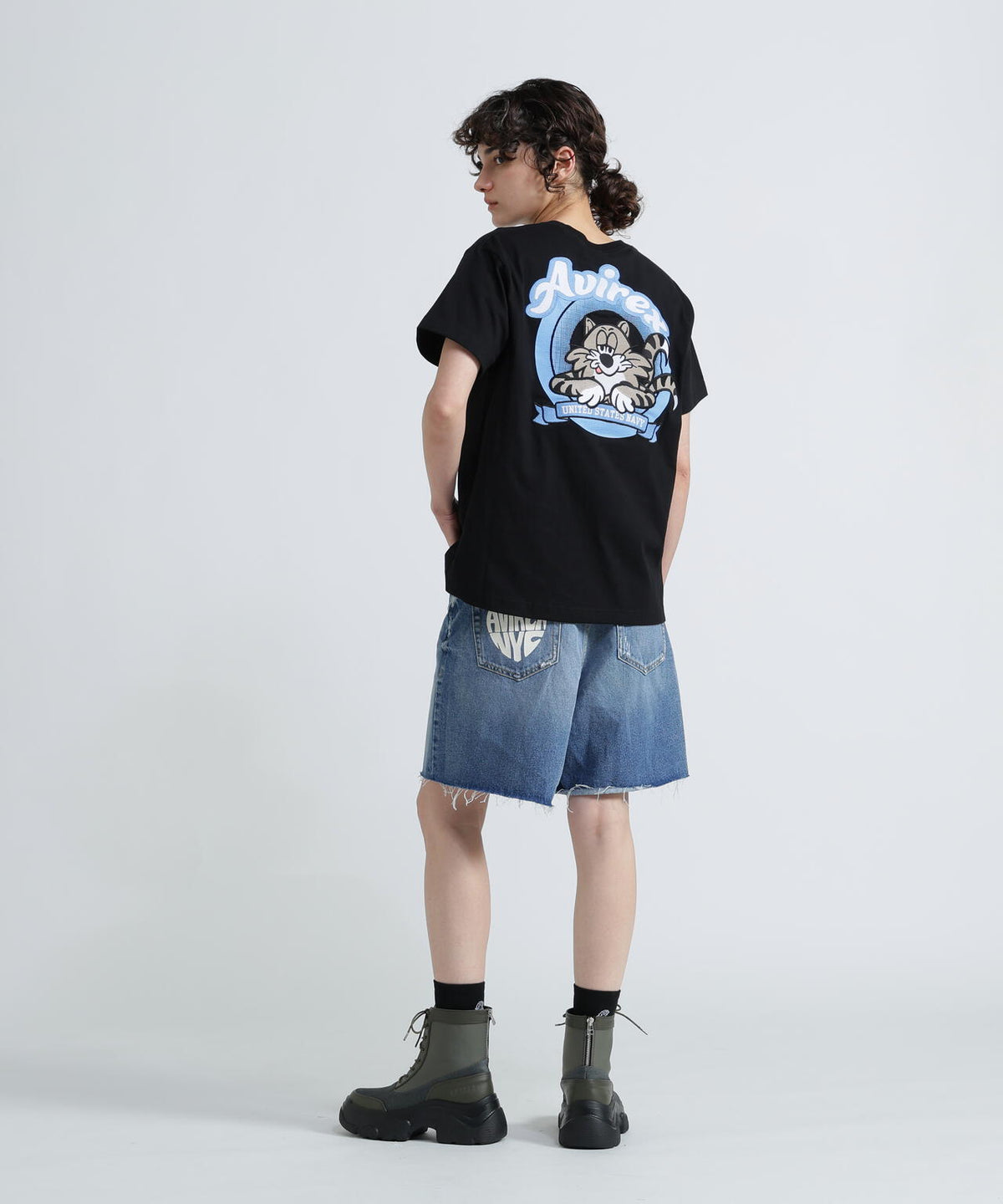 《WEB&DEPOT限定》TOM CAT EMBROIDERY T-SHIRT