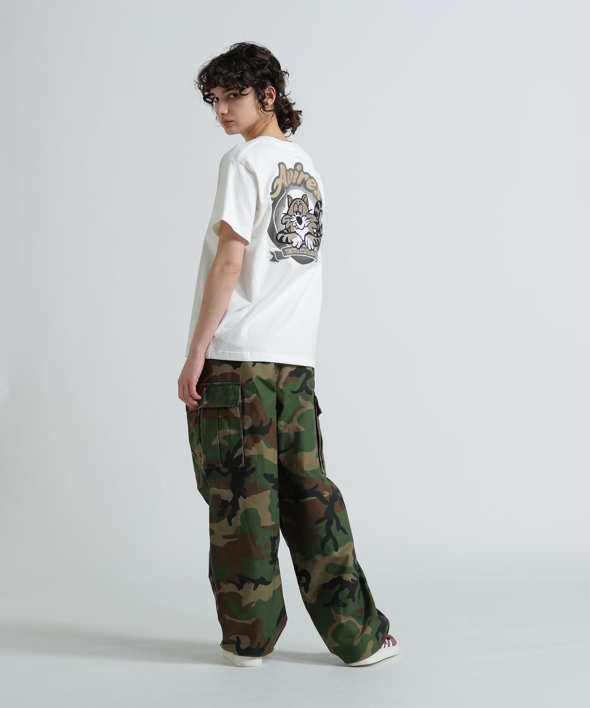 《WEB&DEPOT限定》TOM CAT EMBROIDERY T-SHIRT