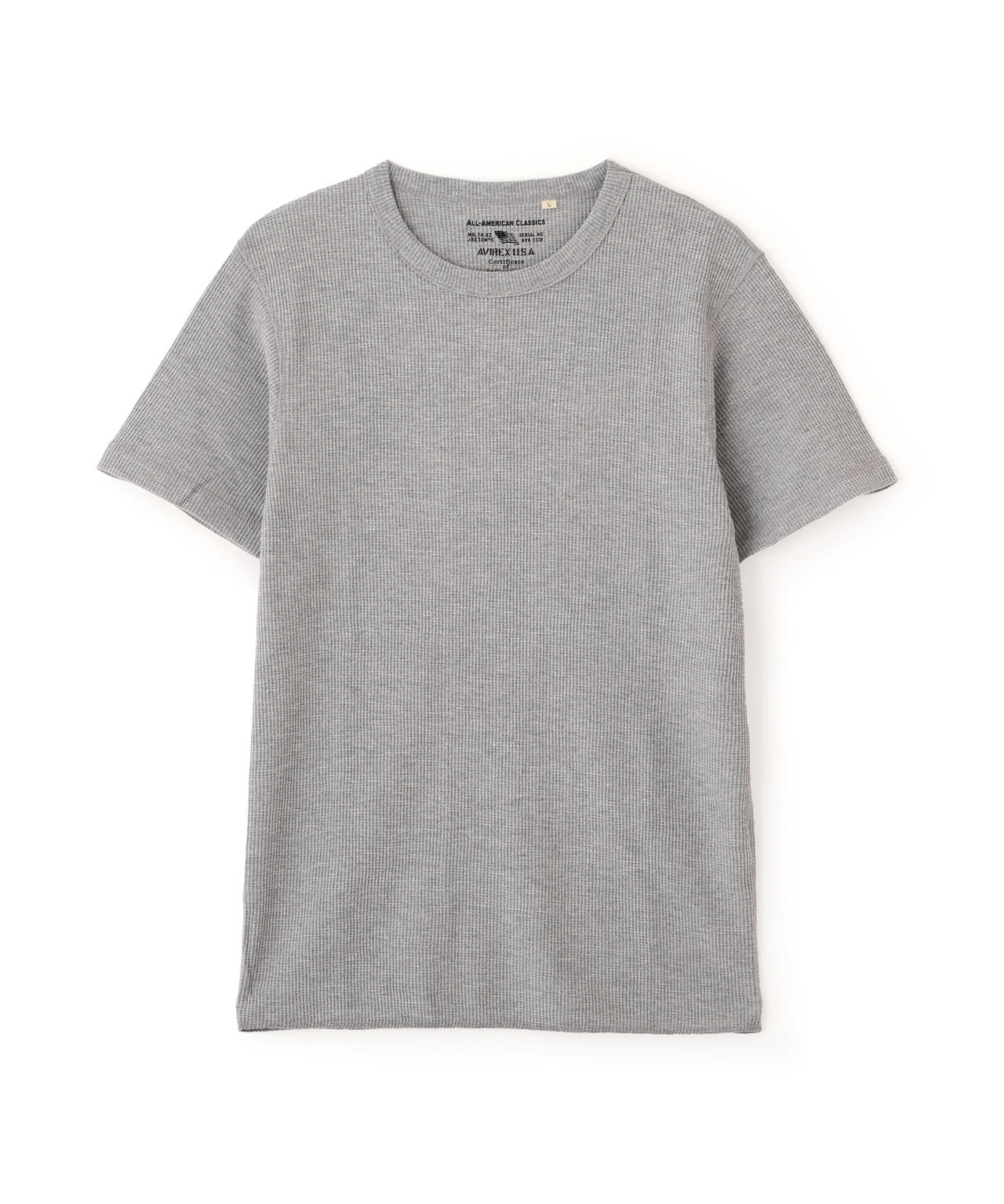 《DAILY/デイリー》THERMAL CREW NECK T-SHIRT