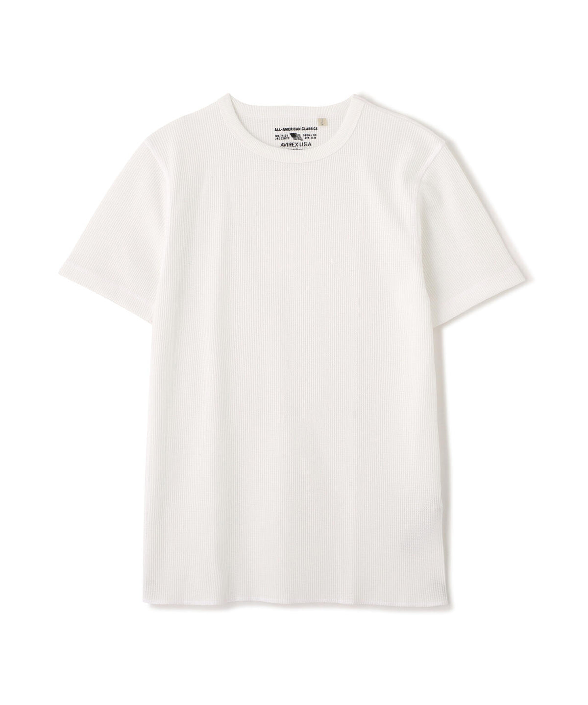 《DAILY/デイリー》THERMAL CREW NECK T-SHIRT