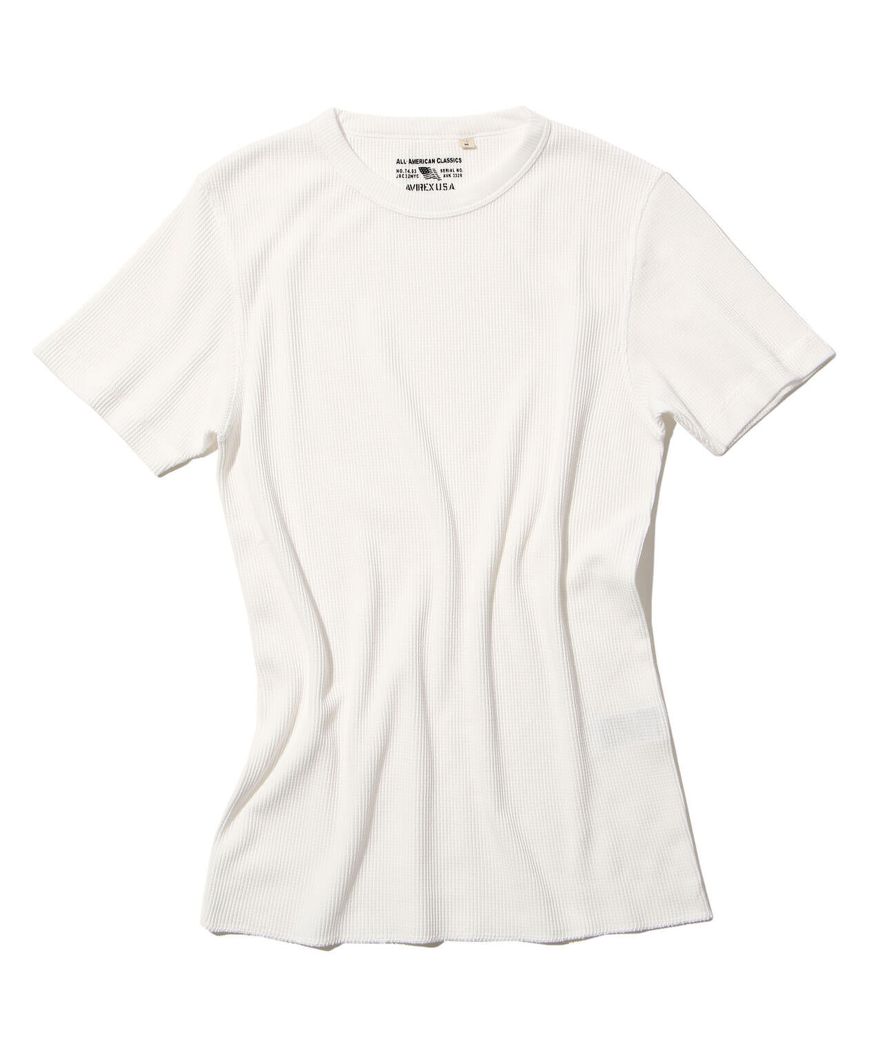 《DAILY/デイリー》THERMAL CREW NECK T-SHIRT