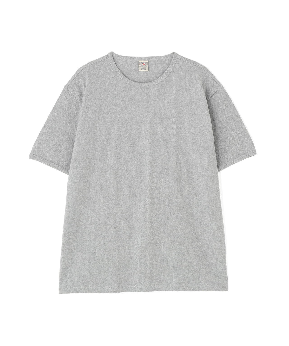 《DAILY/デイリー》BIG SIZE RIB S/S CREW NECK T-SHIRT