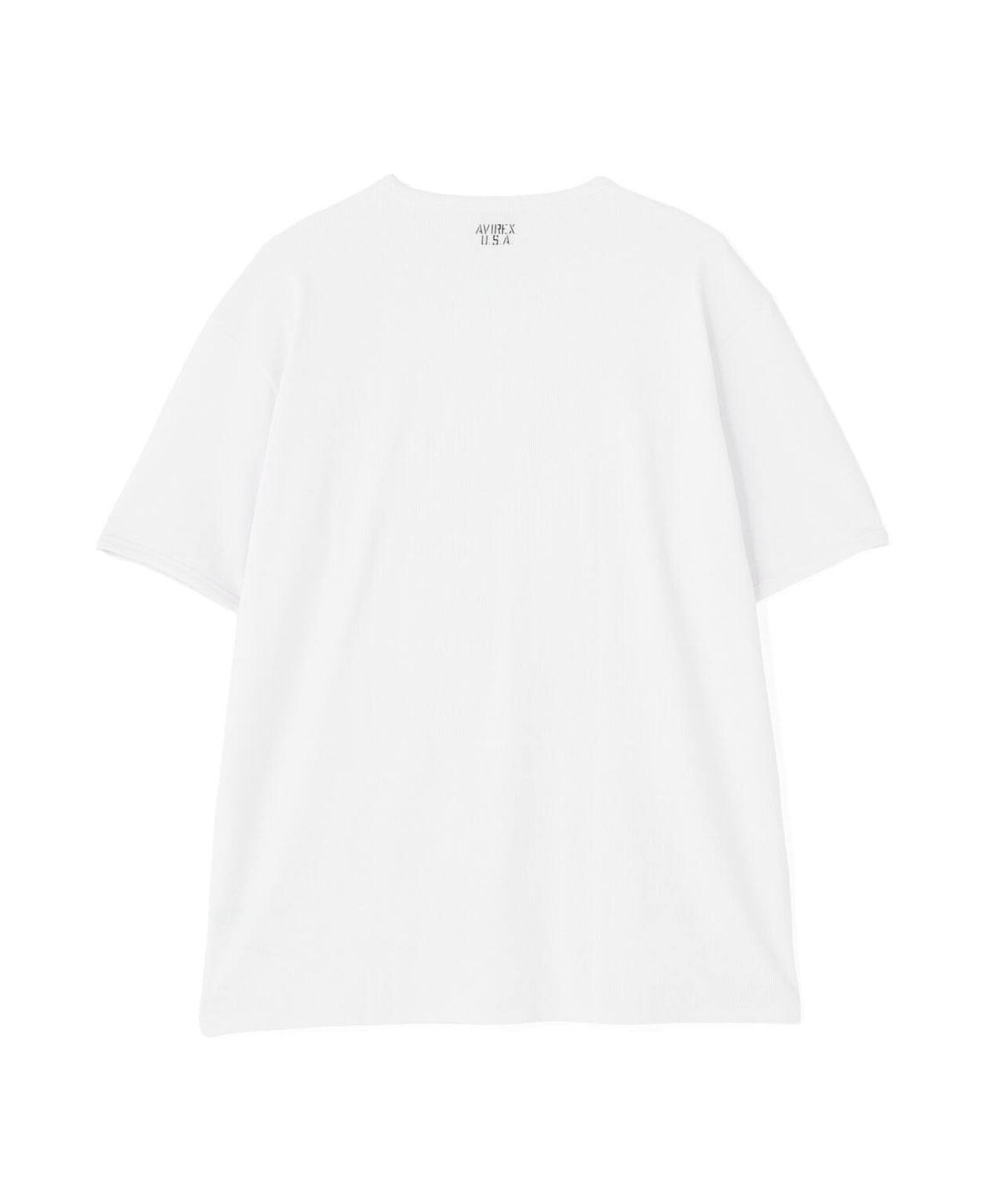 《DAILY/デイリー》BIG SIZE RIB S/S CREW NECK T-SHIRT