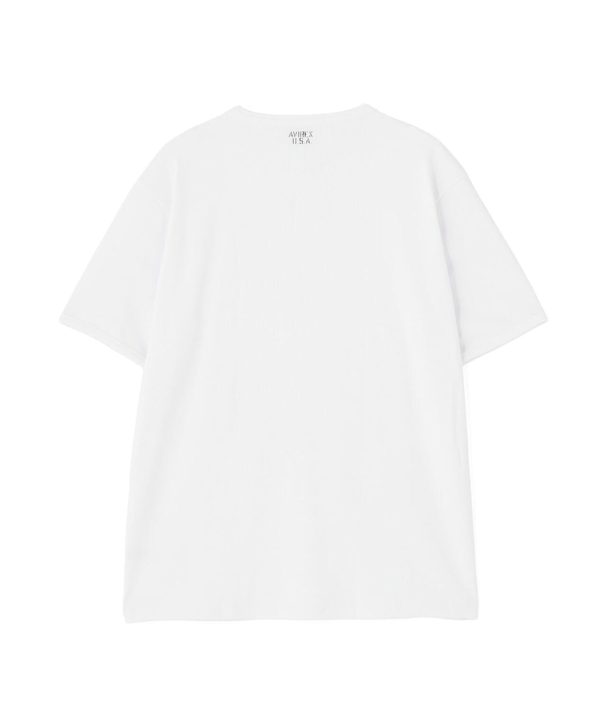 《DAILY/デイリー》BIG SIZE RIB S/S HENLEY NECK T-SHIRT