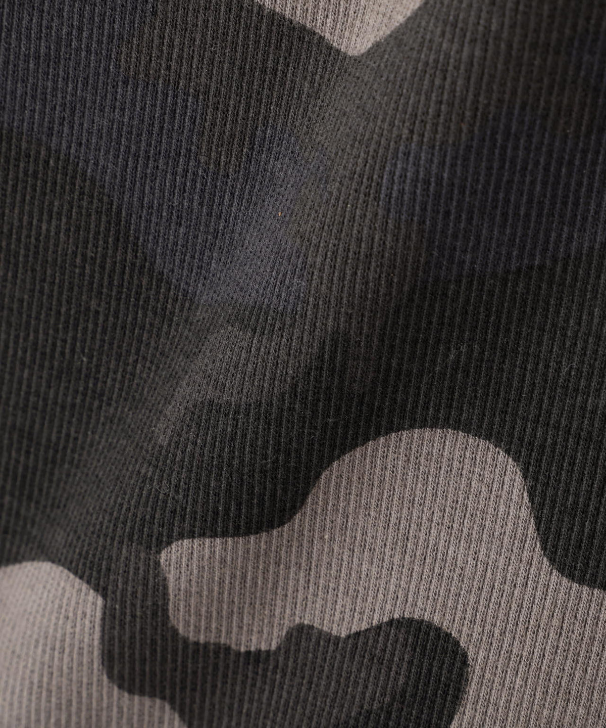 《WEB限定/DAILY/デイリー/WOMAN》RIB CAMO S/S HENLEY NECK T-SHIRT