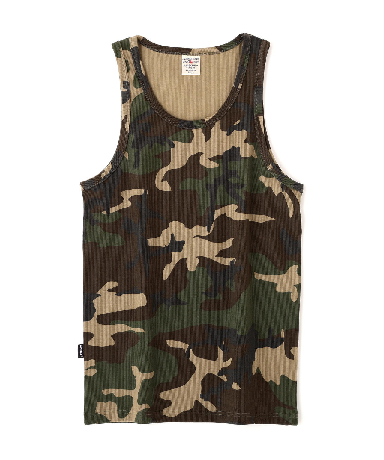 《DAILY/デイリー》CAMO WIDE TANK TOP