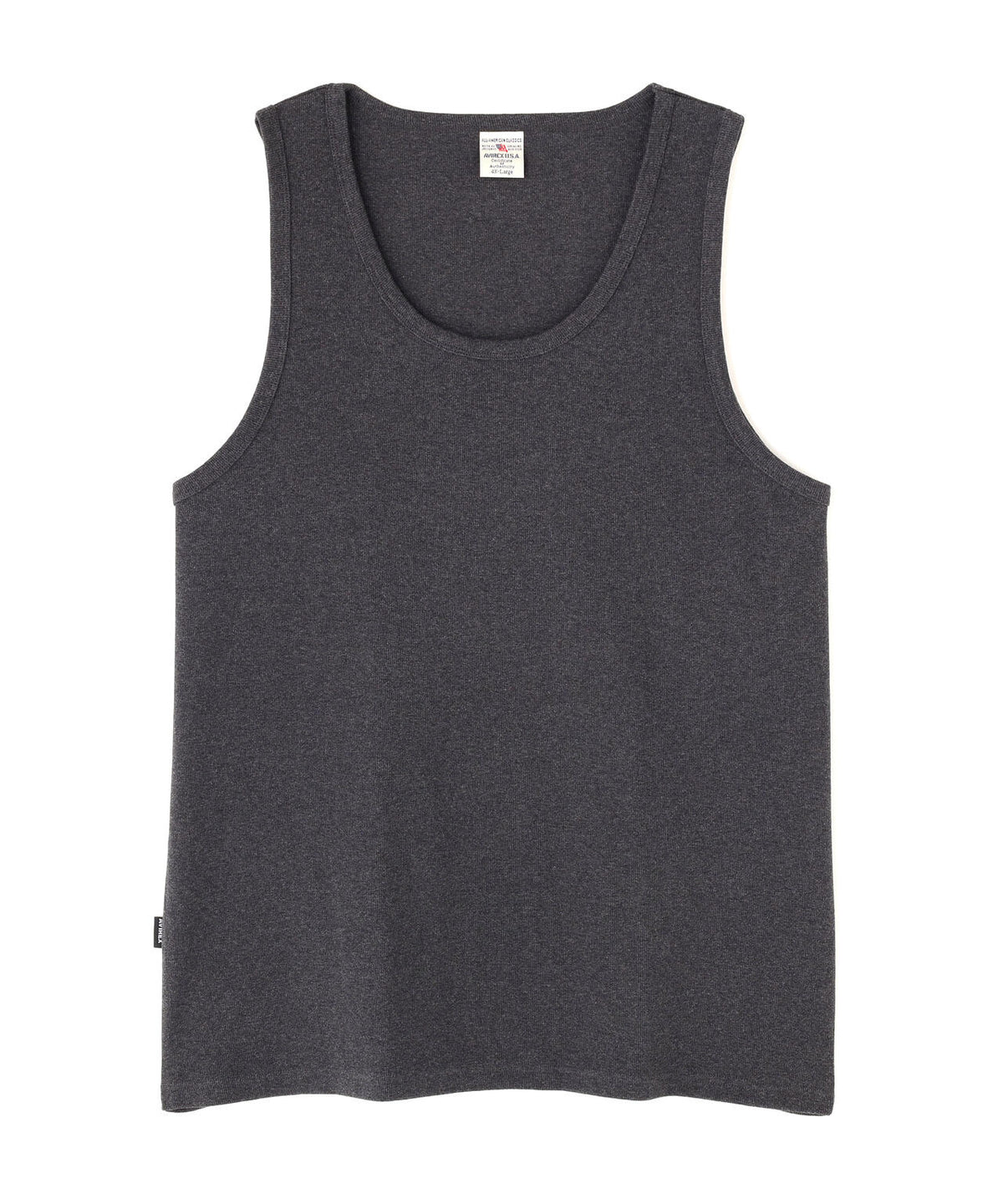 《DAILY/デイリー》BIG SIZE RIB TANK TOP