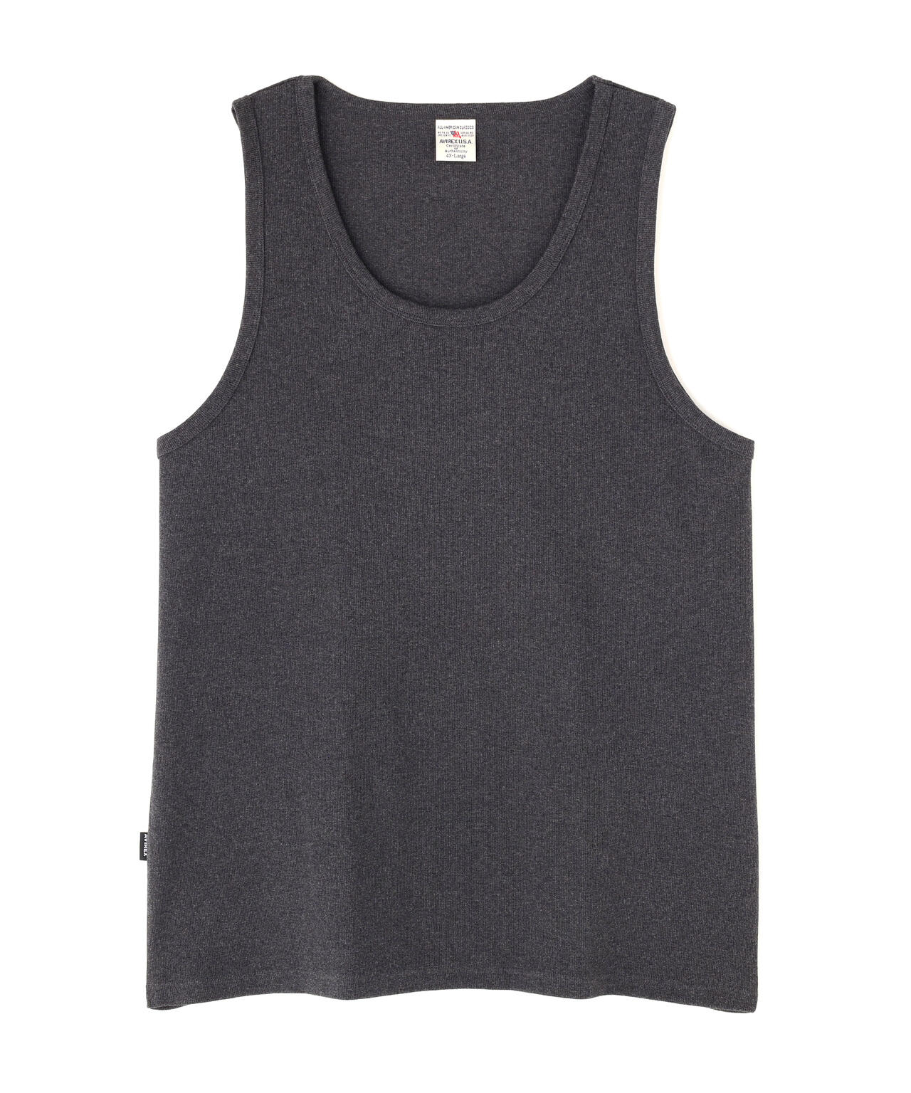 《DAILY/デイリー》BIG SIZE RIB TANK TOP