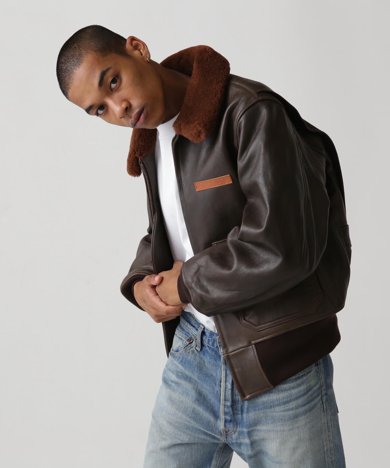 G-1 FLIGHT JACKET ANTIQUE LAMB