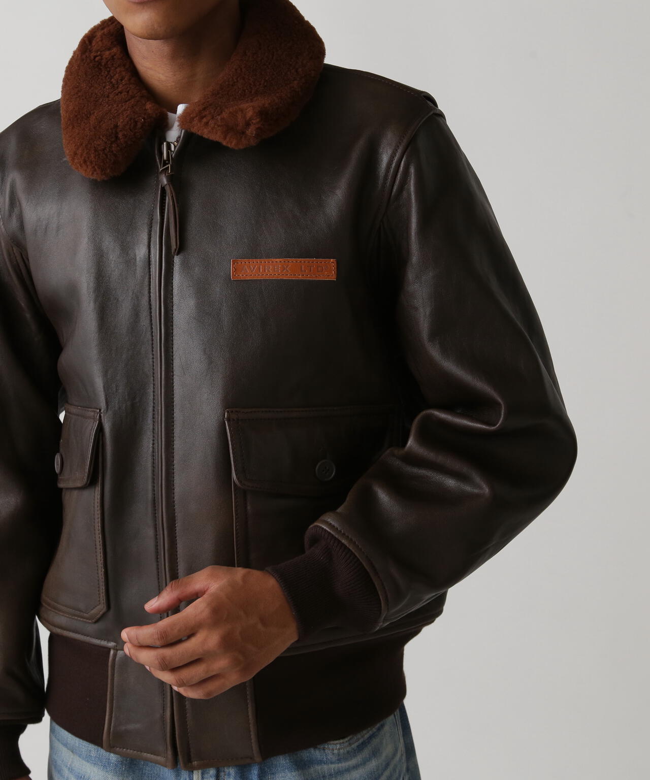 G-1 FLIGHT JACKET ANTIQUE LAMB