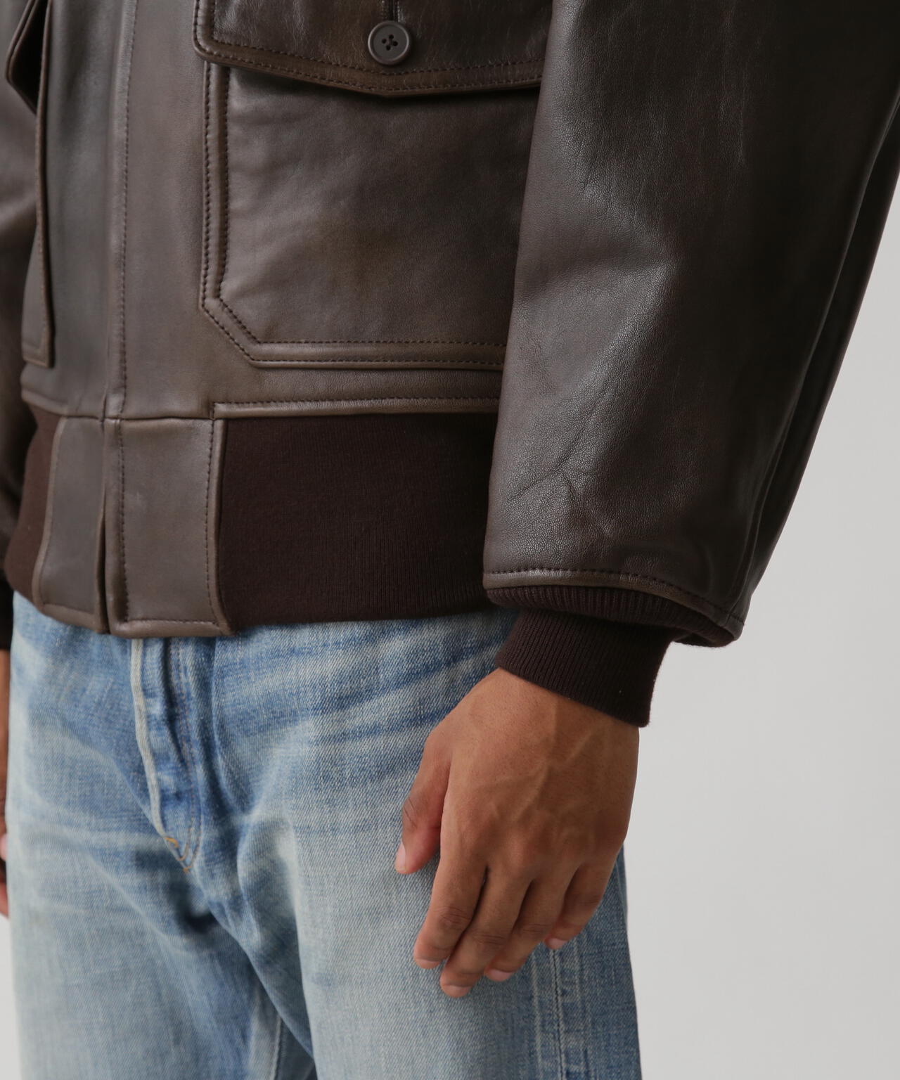 G-1 FLIGHT JACKET ANTIQUE LAMB