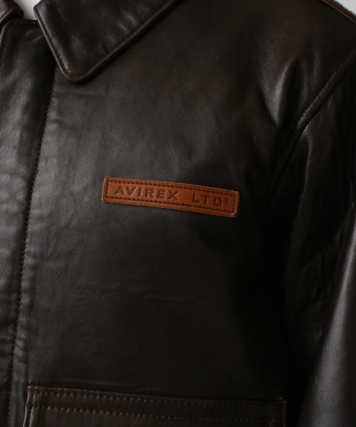 A-2 FLIGHT JACKET ANTIQUE LAMB