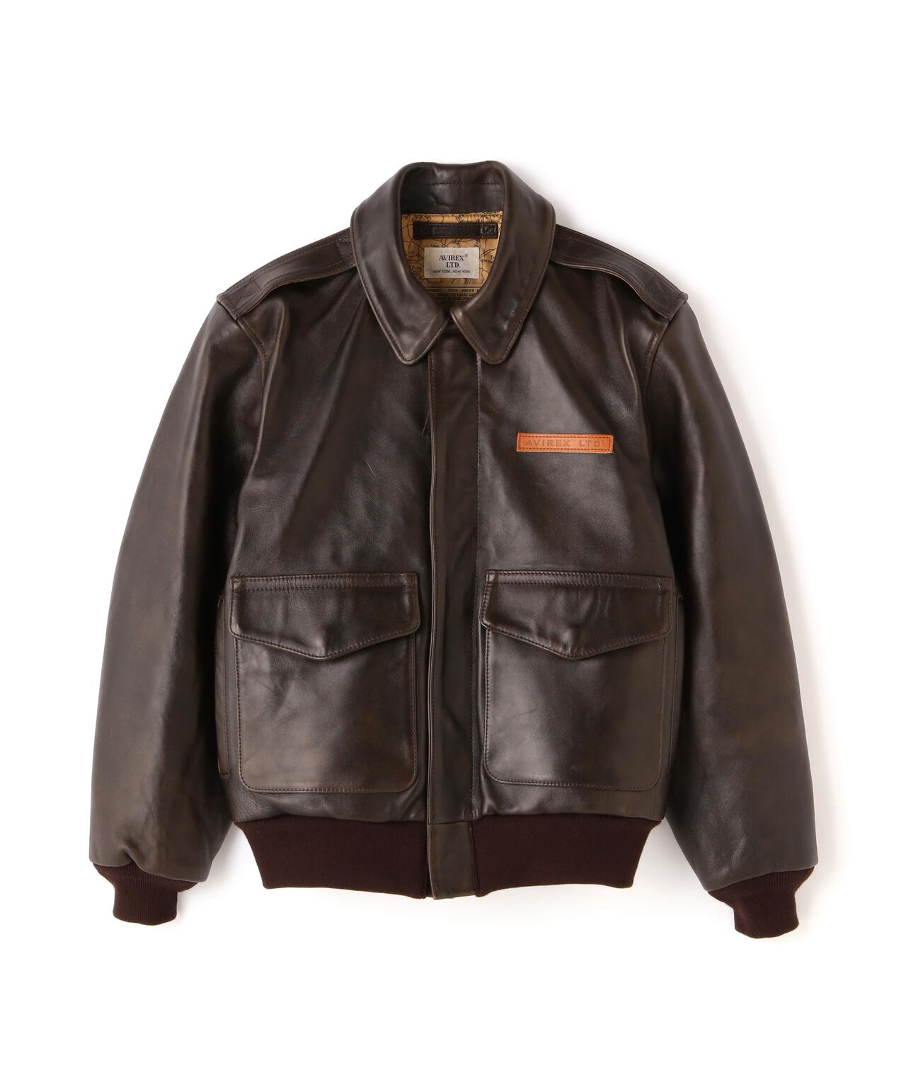 A-2 FLIGHT JACKET ANTIQUE LAMB