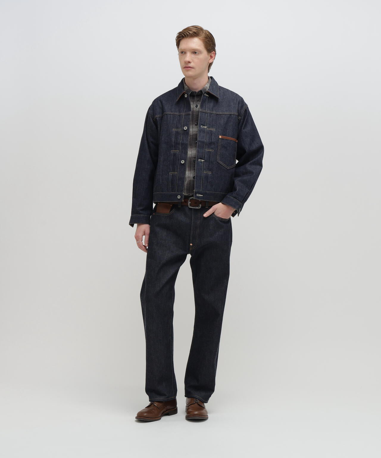 AVIREX HERITAGE DENIM Type-1 JACKET ”LEATHER”