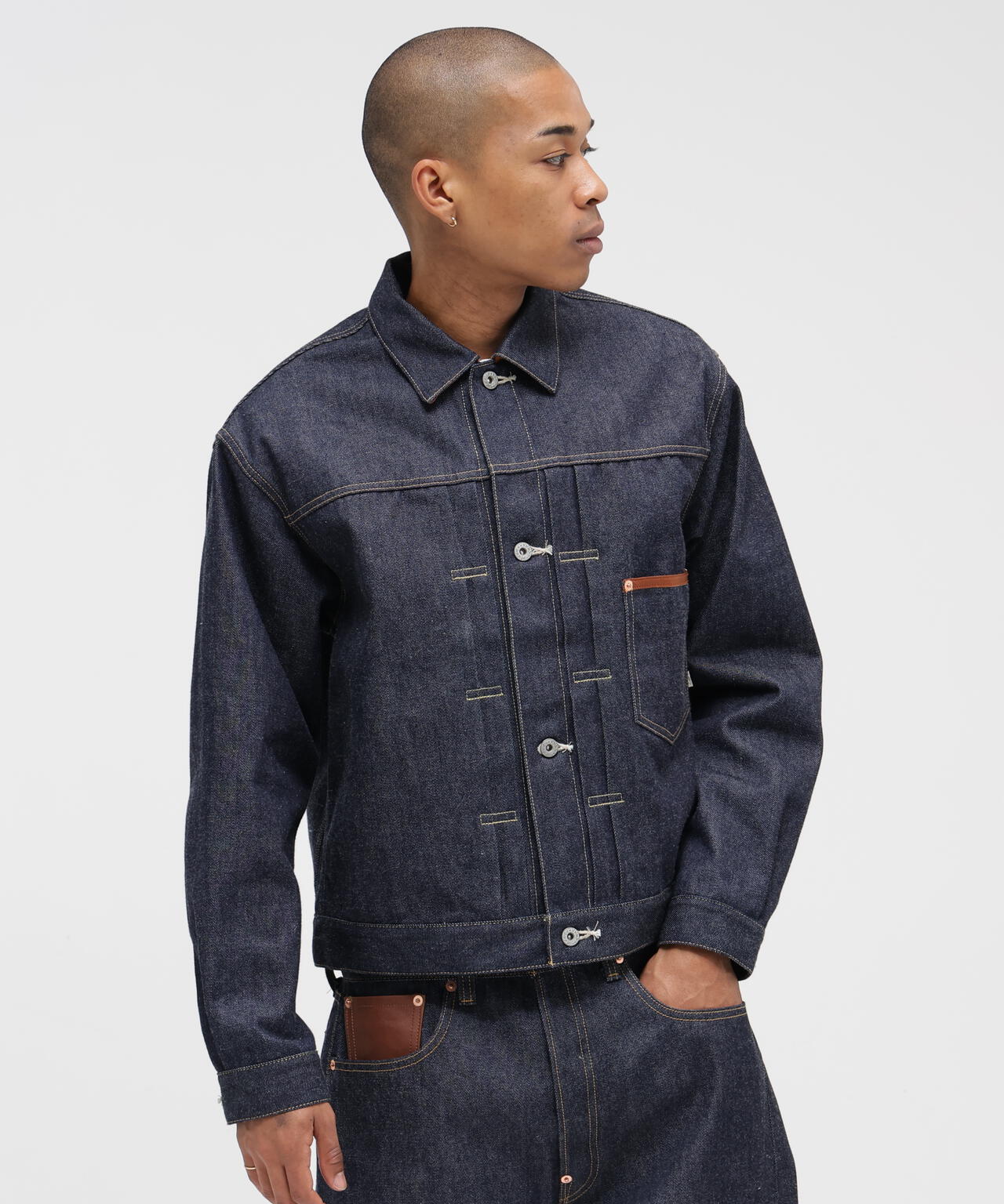 AVIREX HERITAGE DENIM Type-1 JACKET ”LEATHER”
