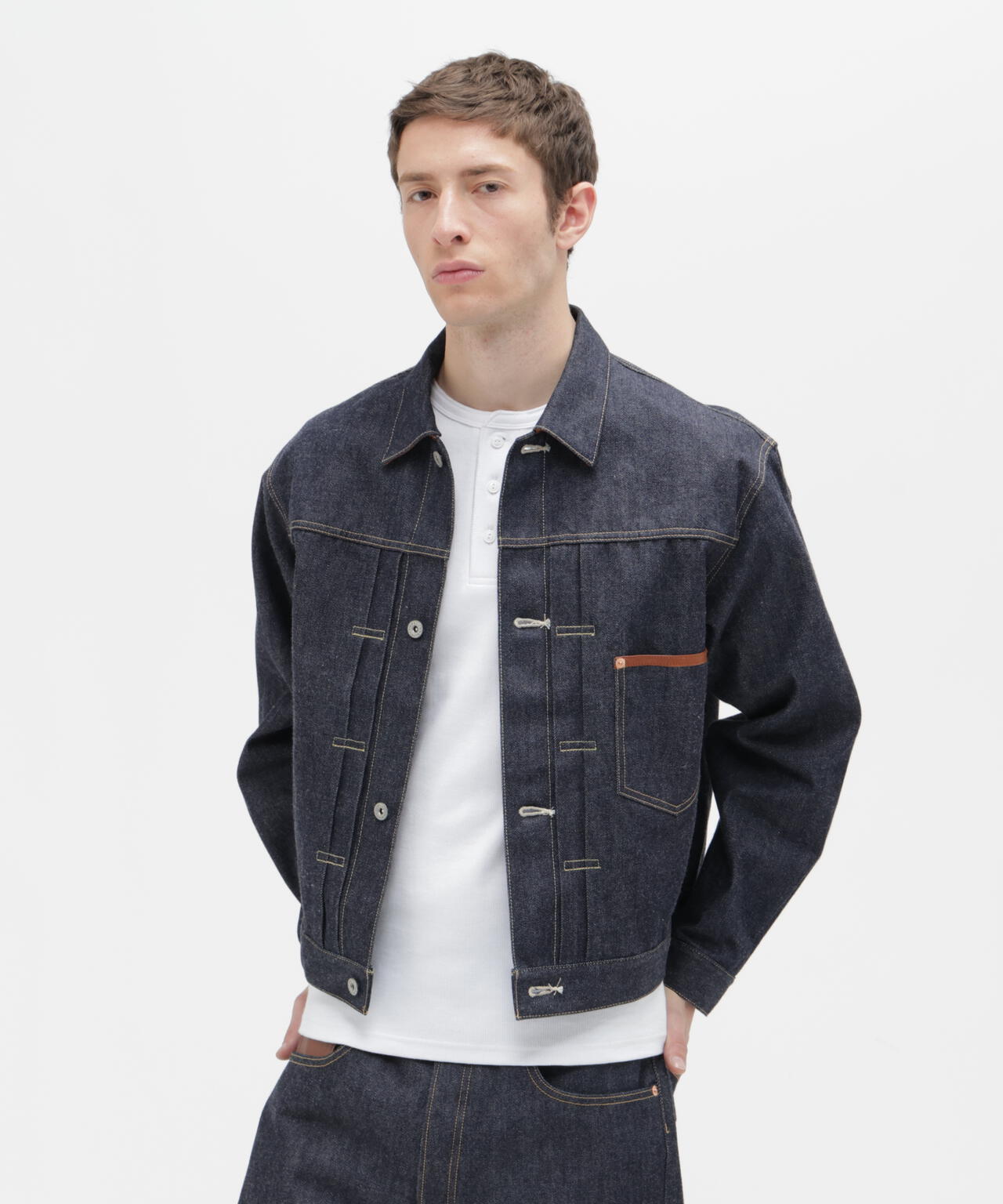 AVIREX HERITAGE DENIM Type-1 JACKET ”LEATHER”