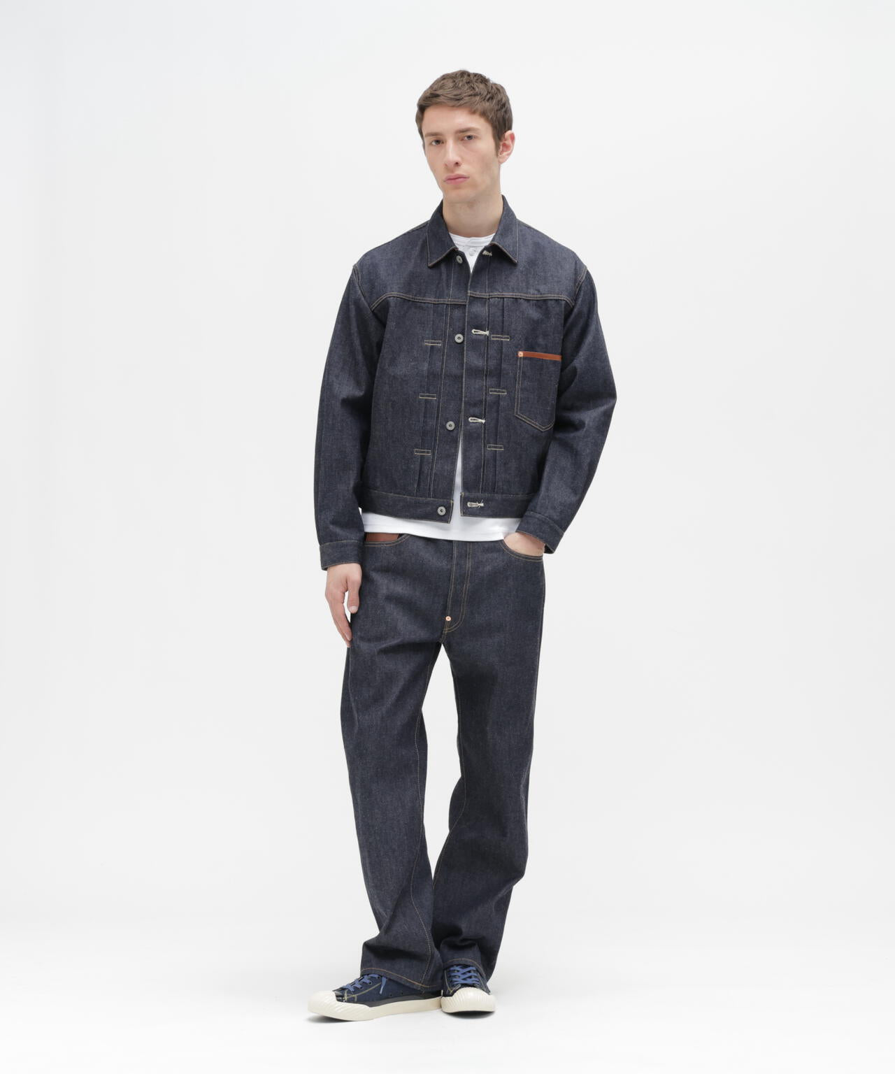 AVIREX HERITAGE DENIM Type-1 JACKET ”LEATHER”