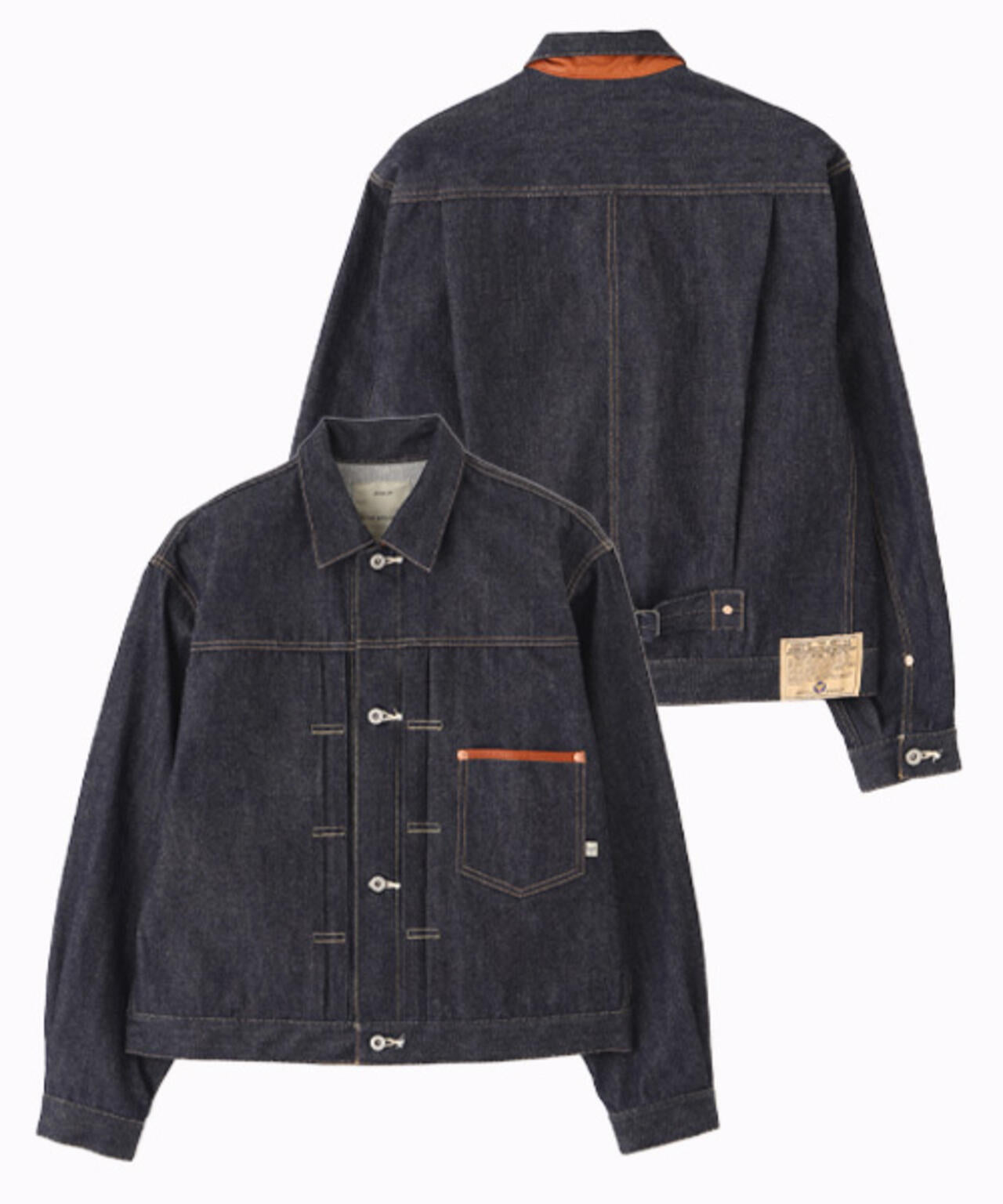 AVIREX HERITAGE DENIM Type-1 JACKET ”LEATHER”