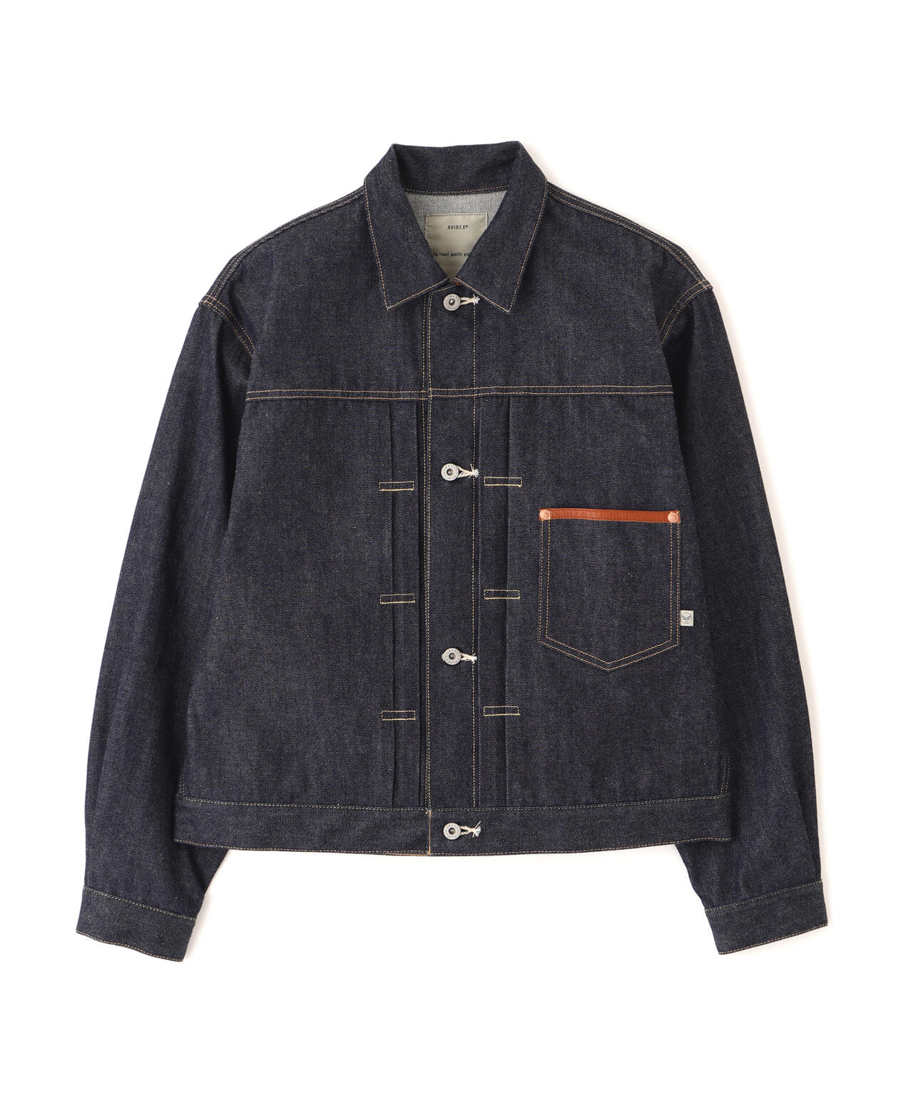 AVIREX HERITAGE DENIM Type-1 JACKET ”LEATHER”