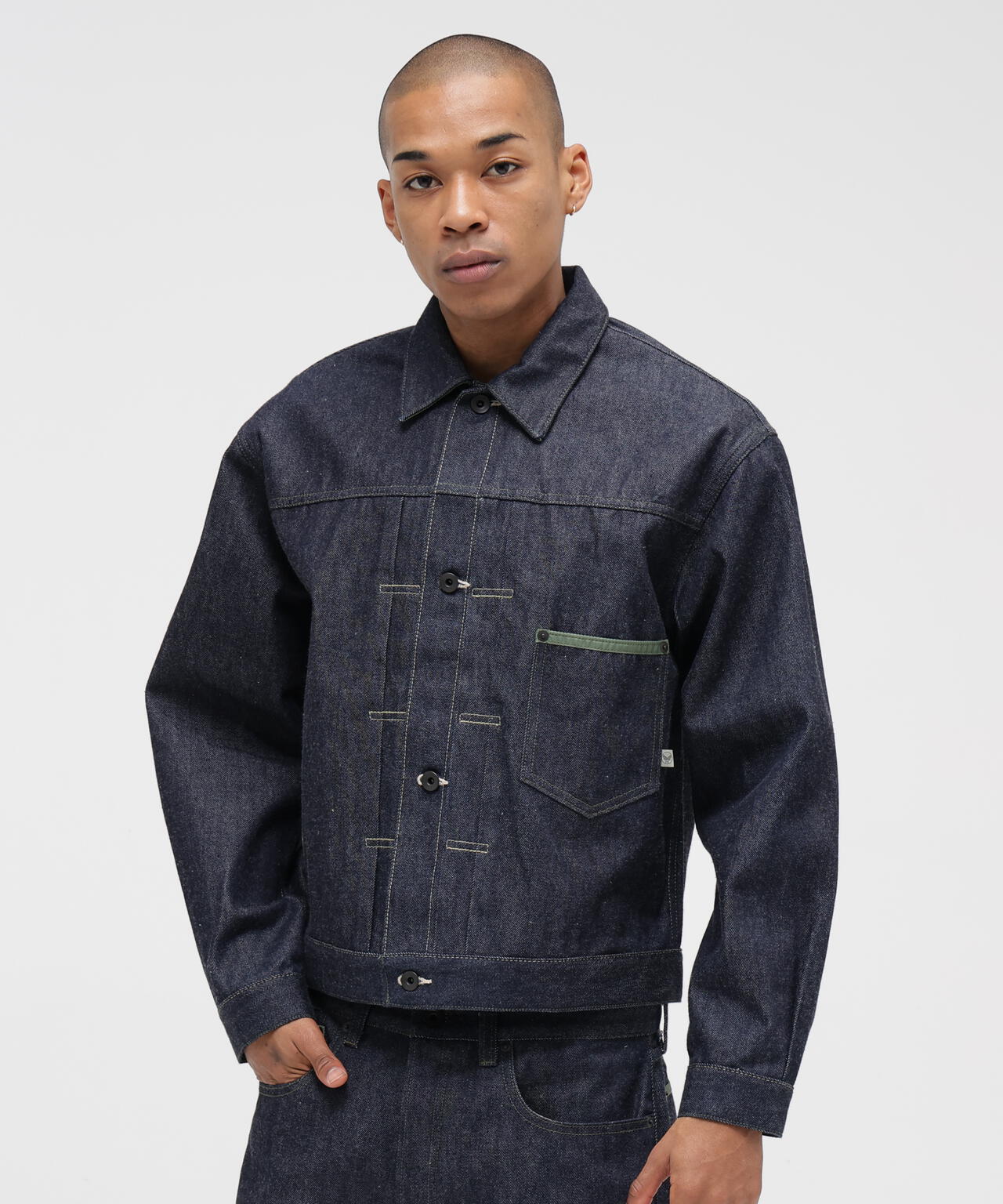 AVIREX HERITAGE DENIM Type-1 JACKET ”NYLON”