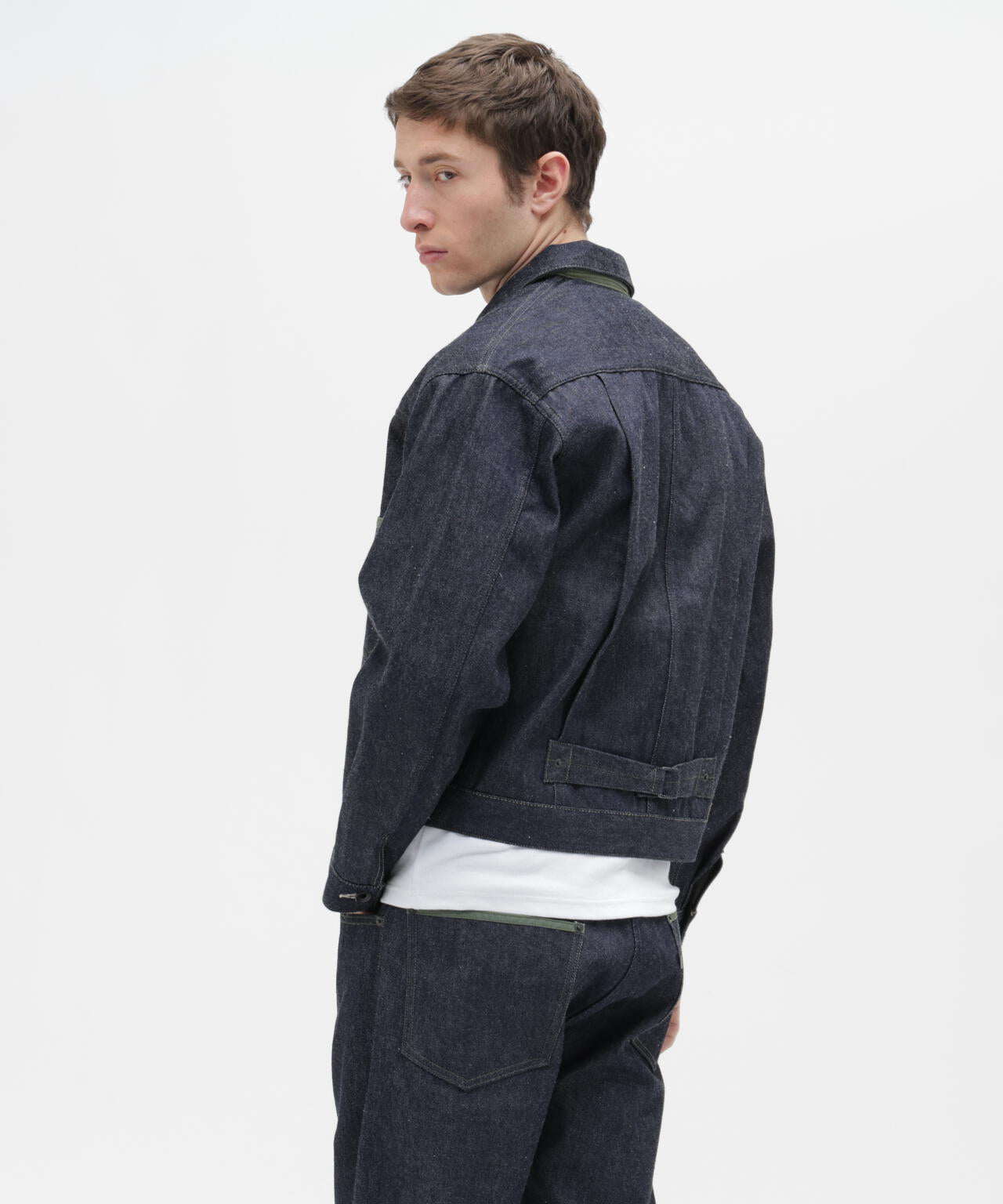 AVIREX HERITAGE DENIM Type-1 JACKET ”NYLON”