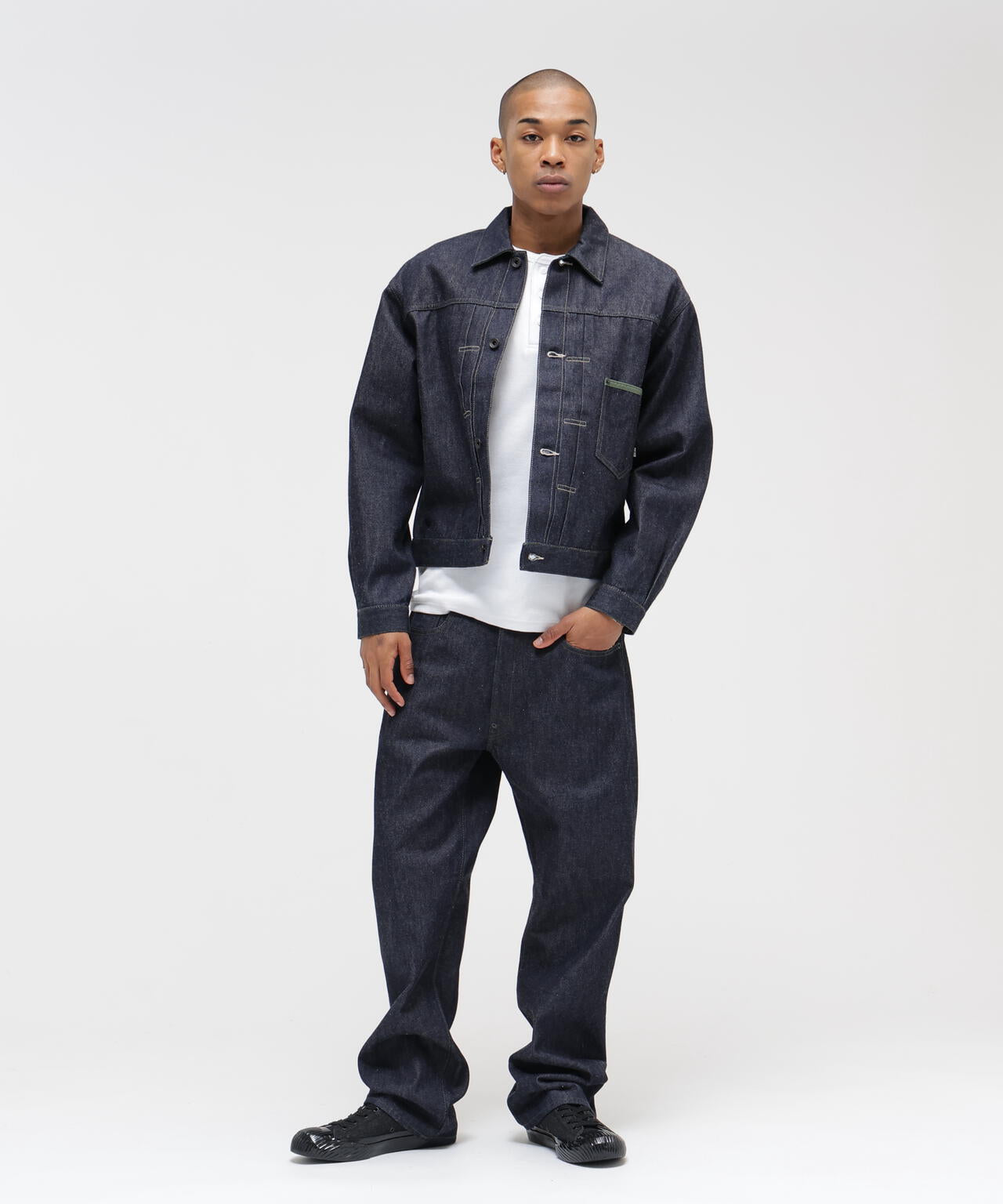 AVIREX HERITAGE DENIM Type-1 JACKET ”NYLON”