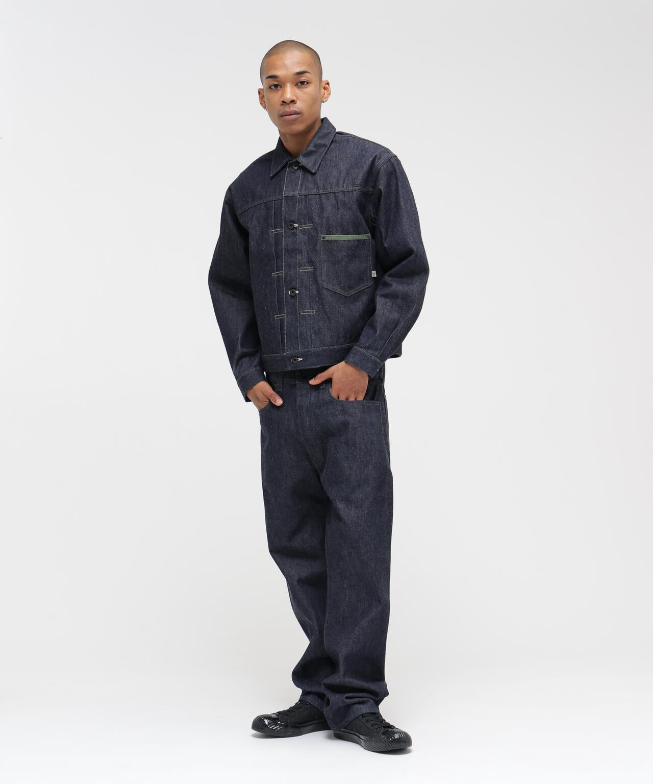 AVIREX HERITAGE DENIM Type-1 JACKET ”NYLON”