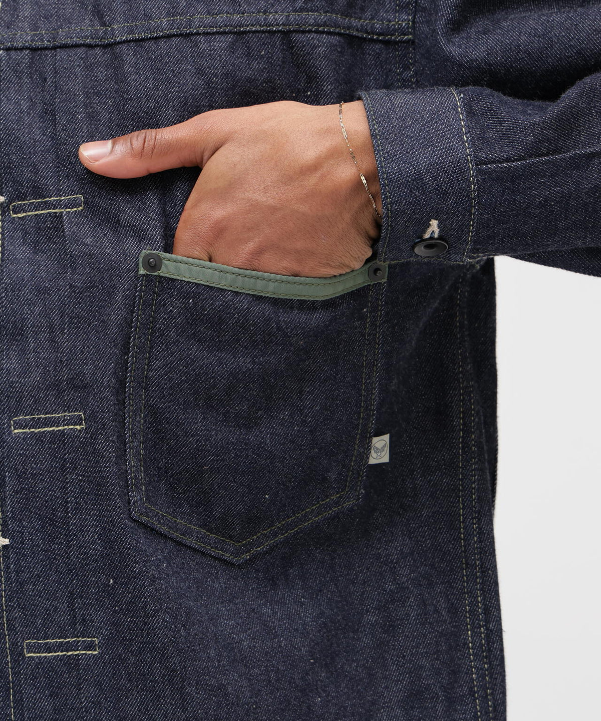 AVIREX HERITAGE DENIM Type-1 JACKET ”NYLON”
