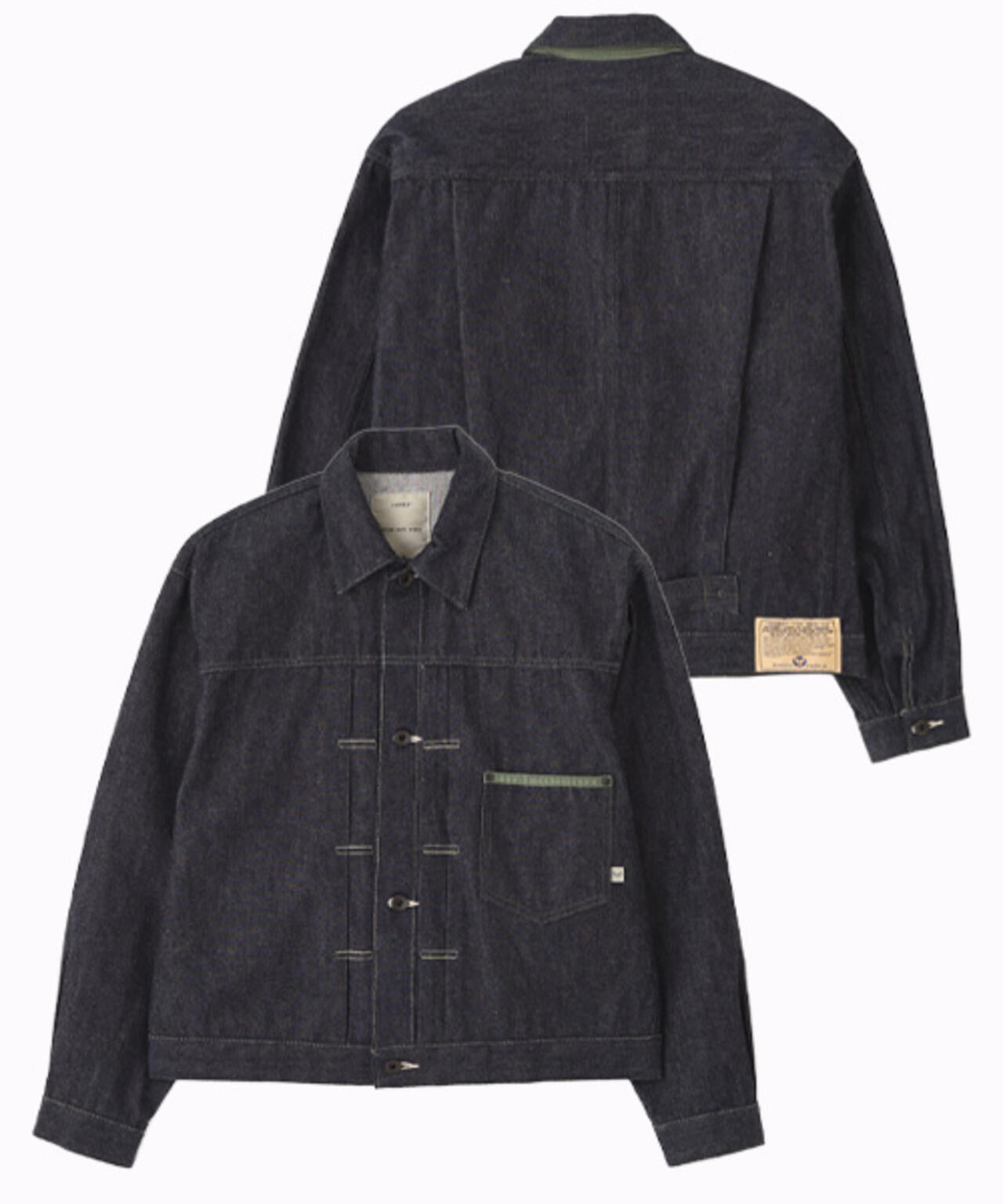AVIREX HERITAGE DENIM Type-1 JACKET ”NYLON”