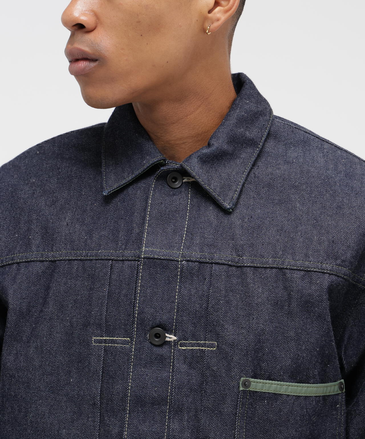 AVIREX HERITAGE DENIM Type-1 JACKET ”NYLON”