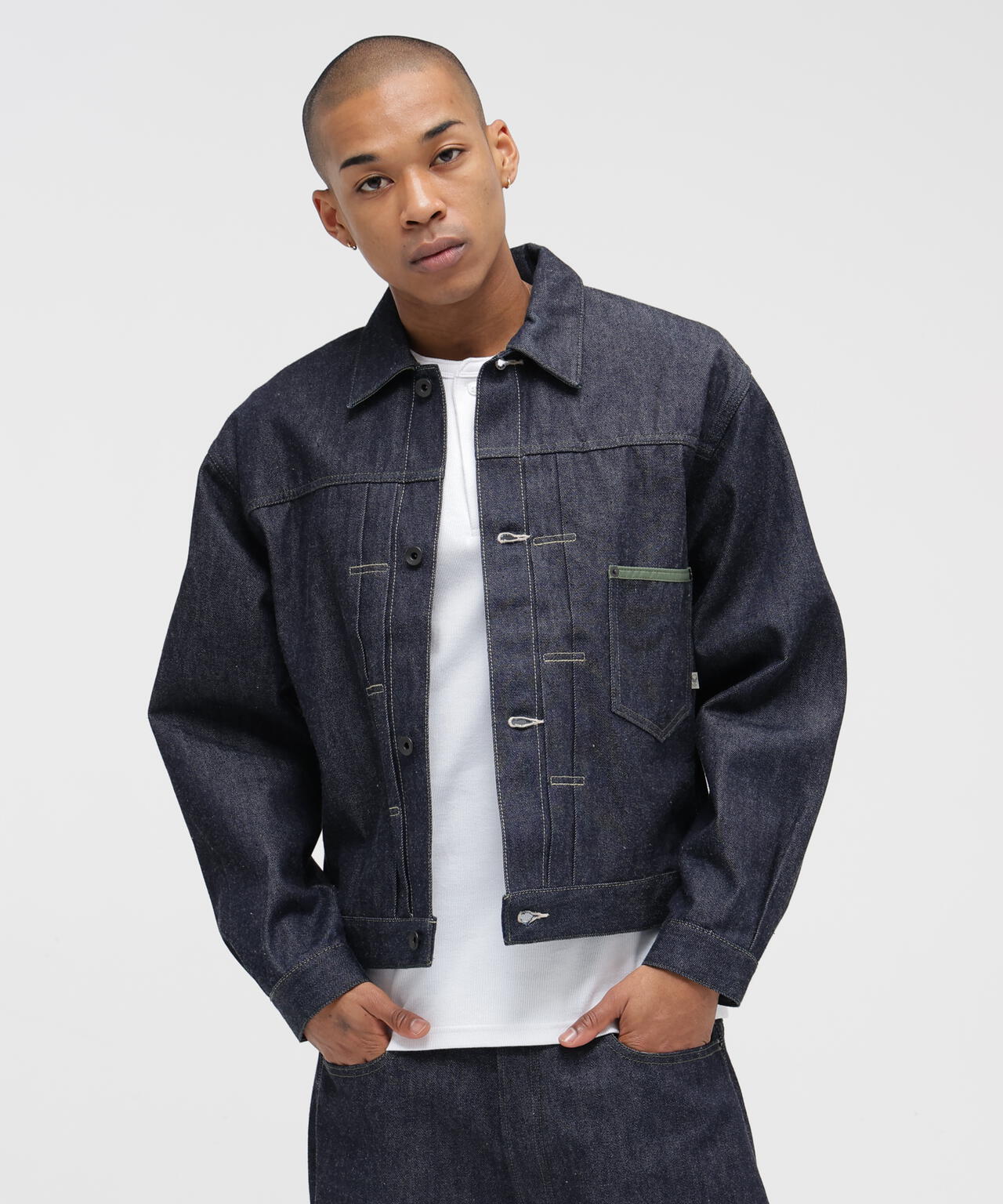 AVIREX HERITAGE DENIM Type-1 JACKET ”NYLON”