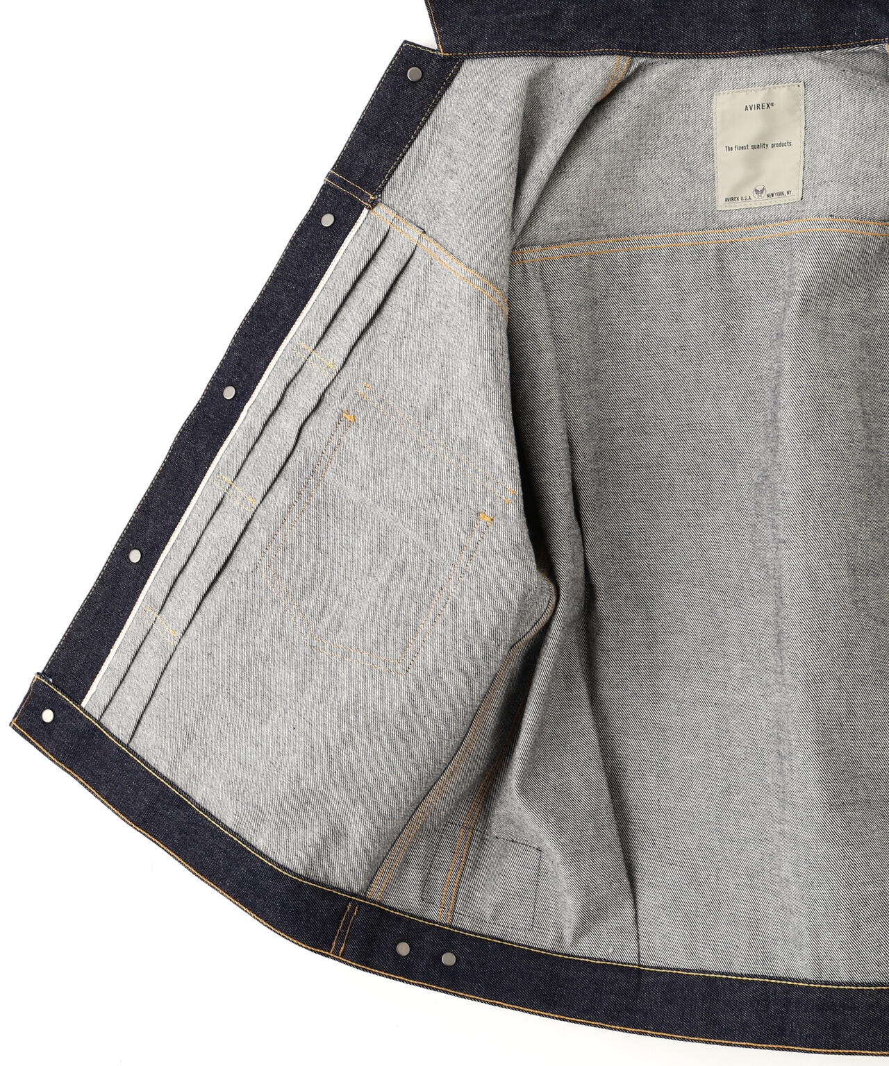 AVIREX HERITAGE DENIM Type-1 JACKET ”NYLON”