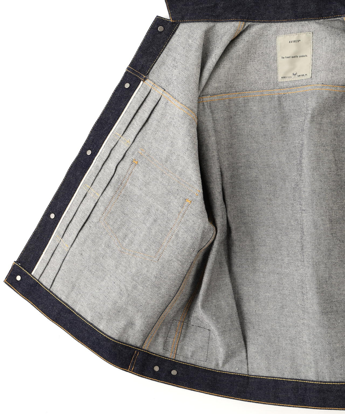 AVIREX HERITAGE DENIM Type-1 JACKET ”NYLON”