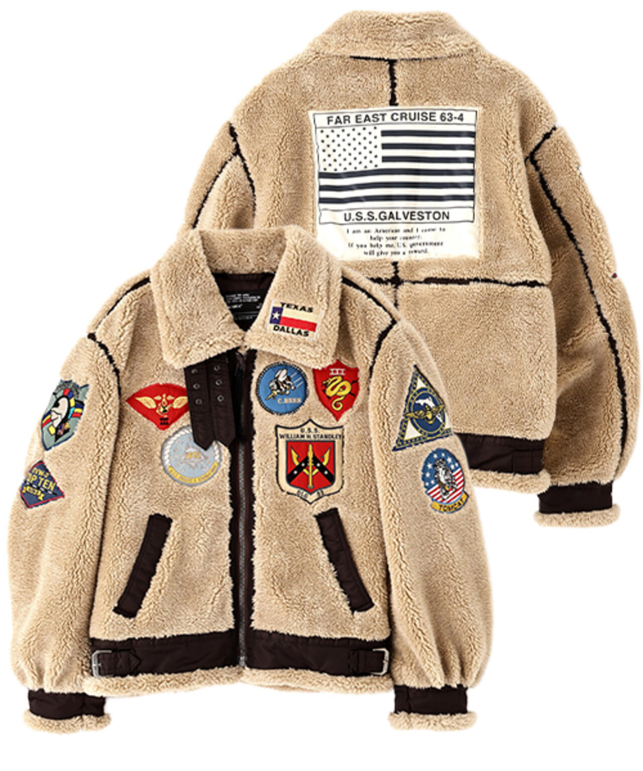 RETRO BOA B-3 TOPGUN