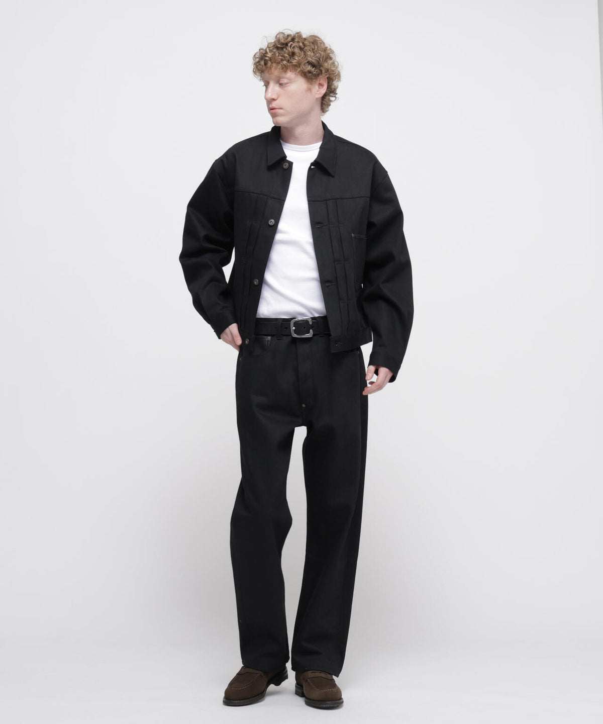 HERITAGE DENIM JACKET Type-1 ”BLACK”
