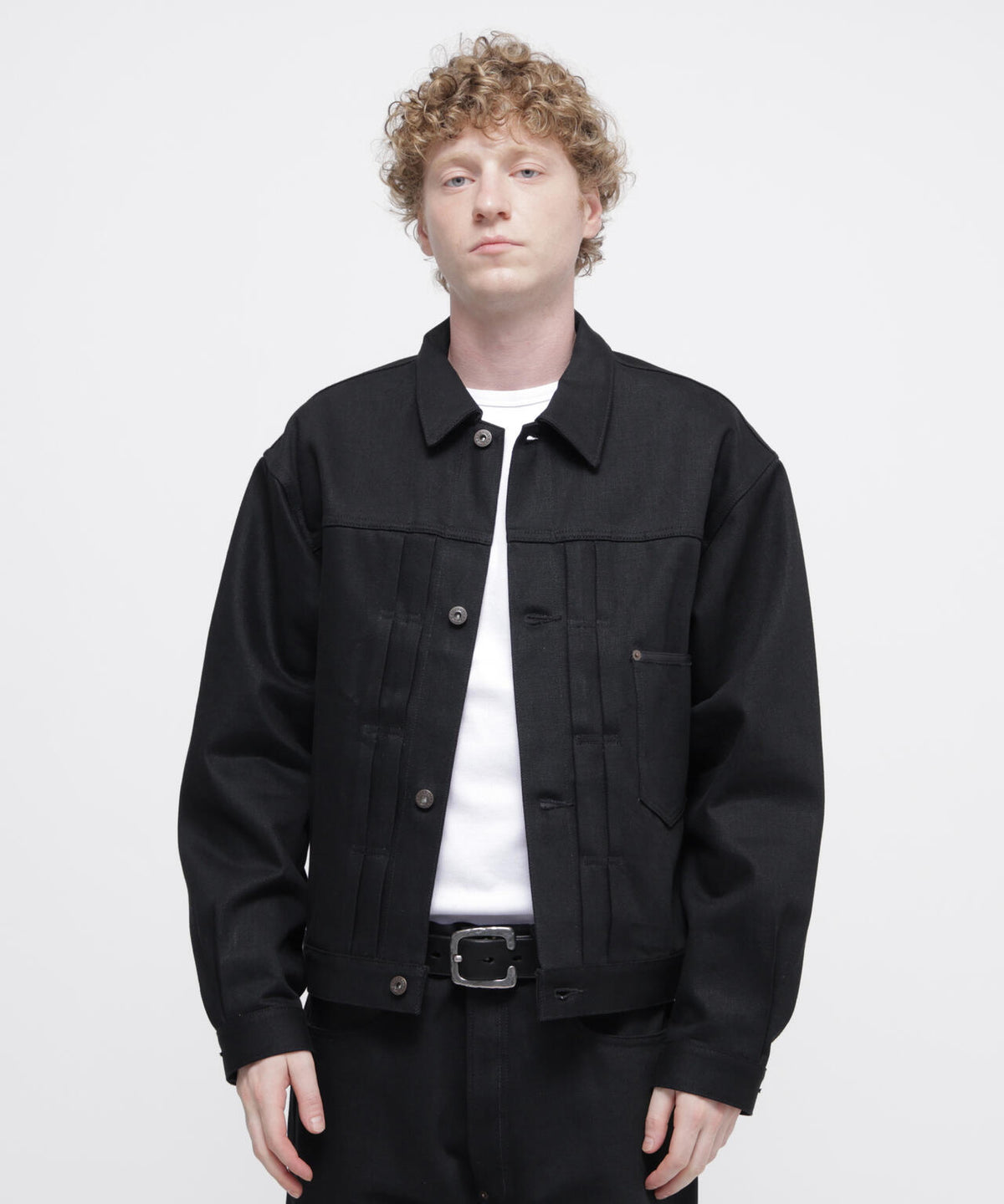 HERITAGE DENIM JACKET Type-1 ”BLACK”