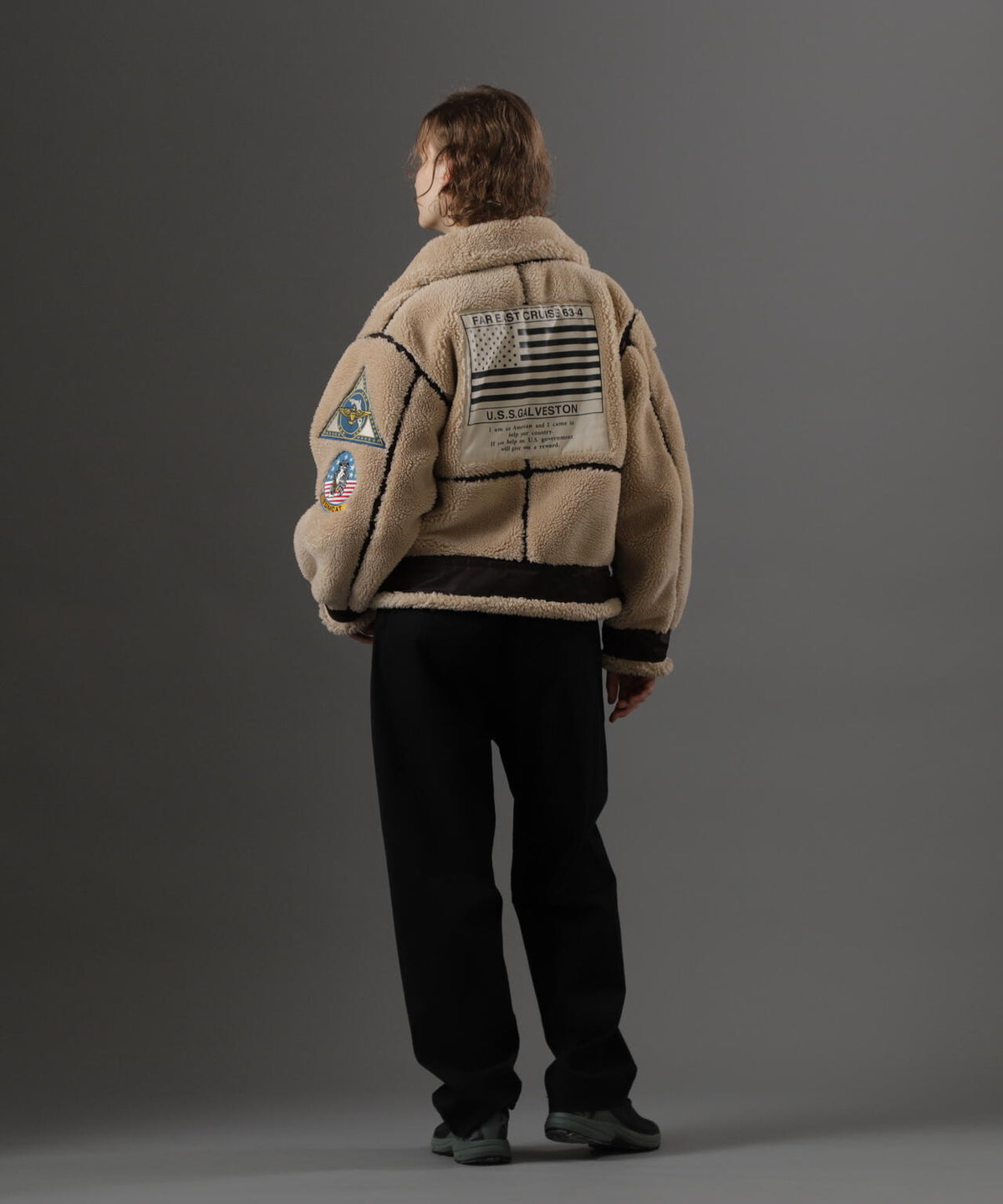 《WOMAN》RETRO BOA B-3 TOPGUN