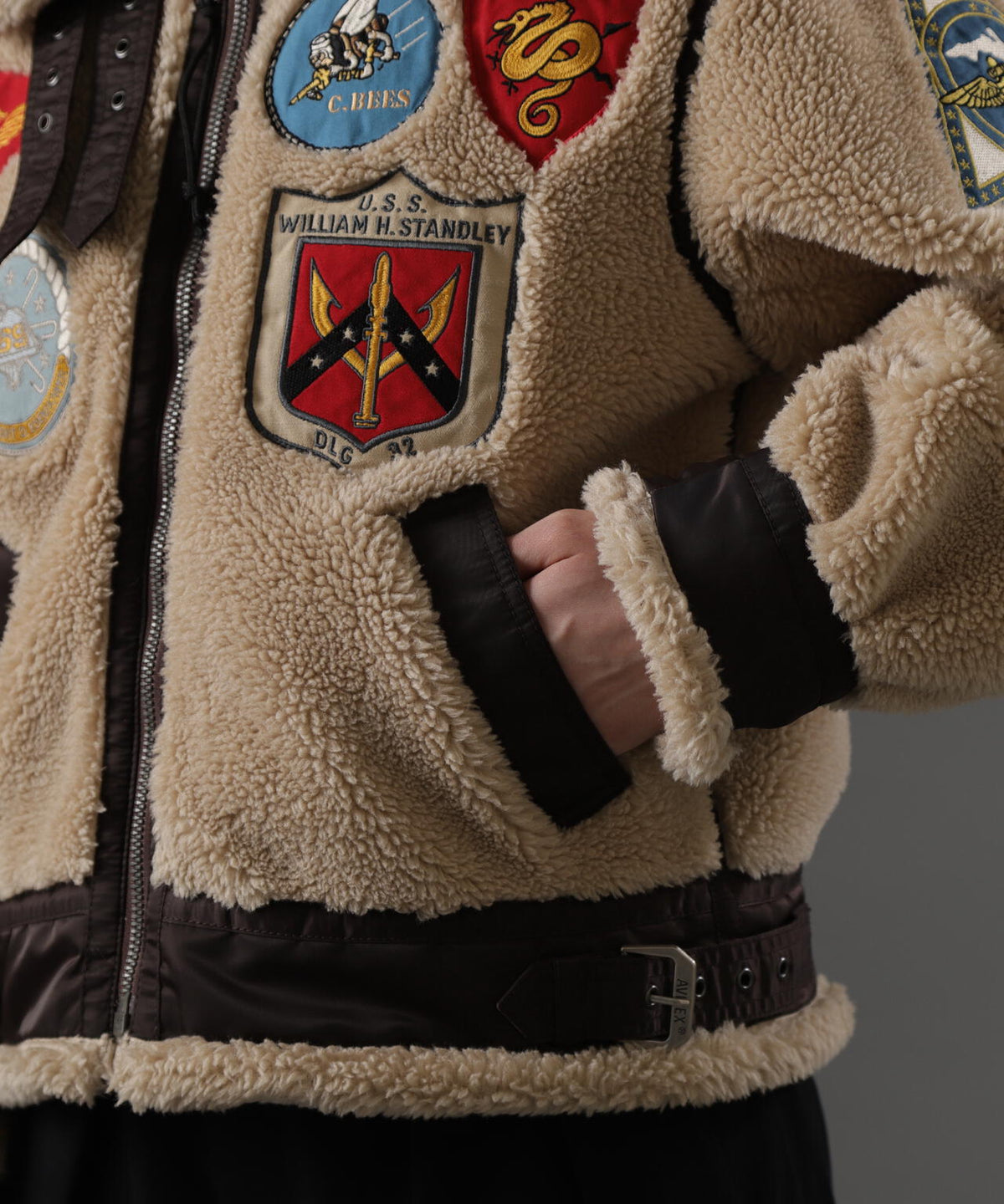 《WOMAN》RETRO BOA B-3 TOPGUN
