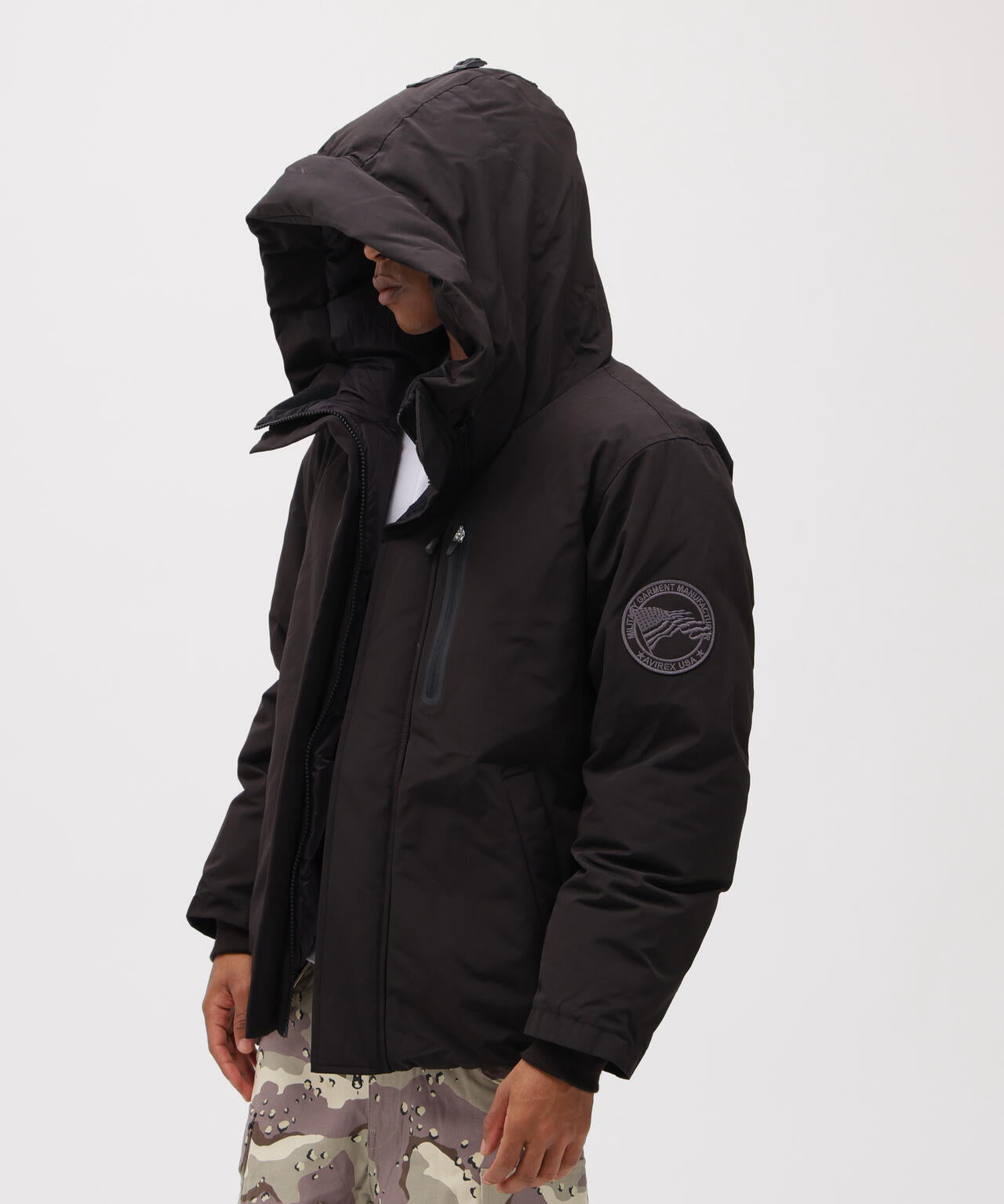 《WEB&DEPOT限定》MILITARY FUNCTION DOWN JACKET