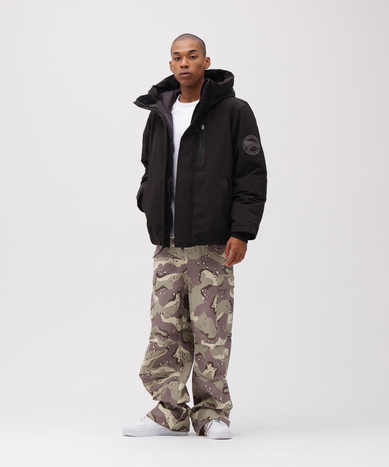 《WEB&DEPOT限定》MILITARY FUNCTION DOWN JACKET