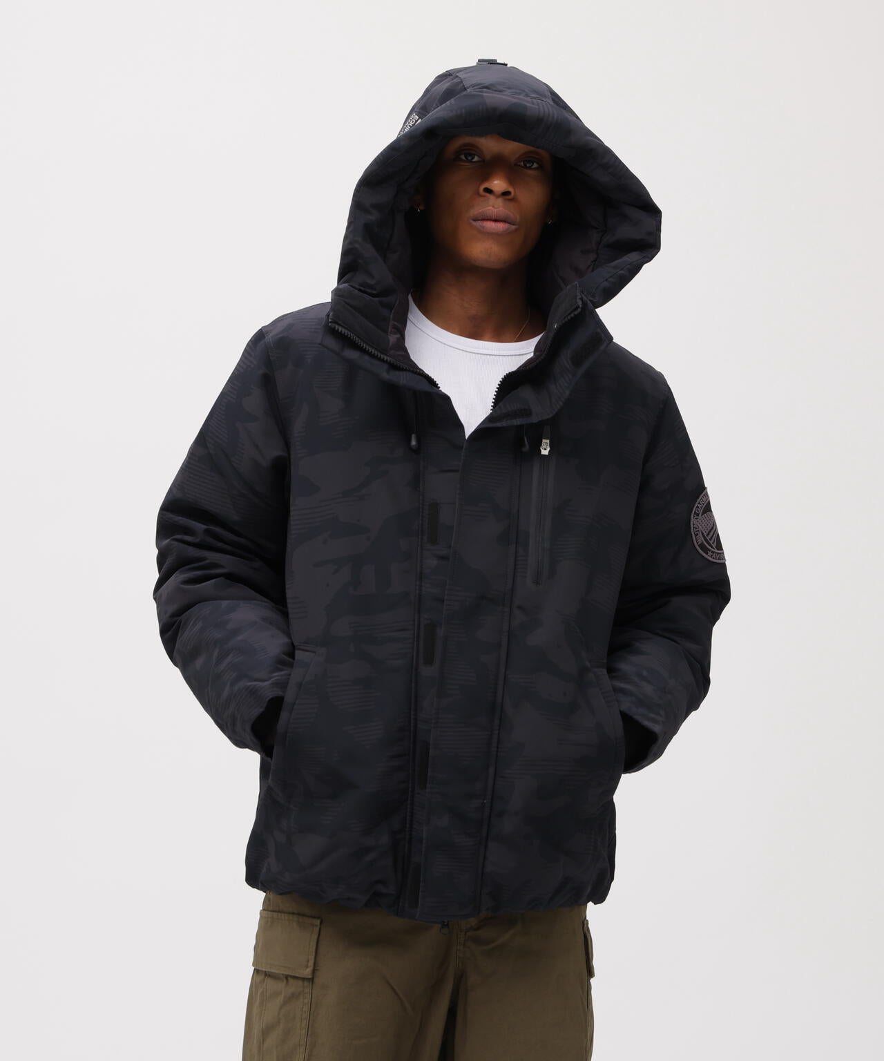 《WEB&DEPOT限定》MILITARY FUNCTION DOWN JACKET