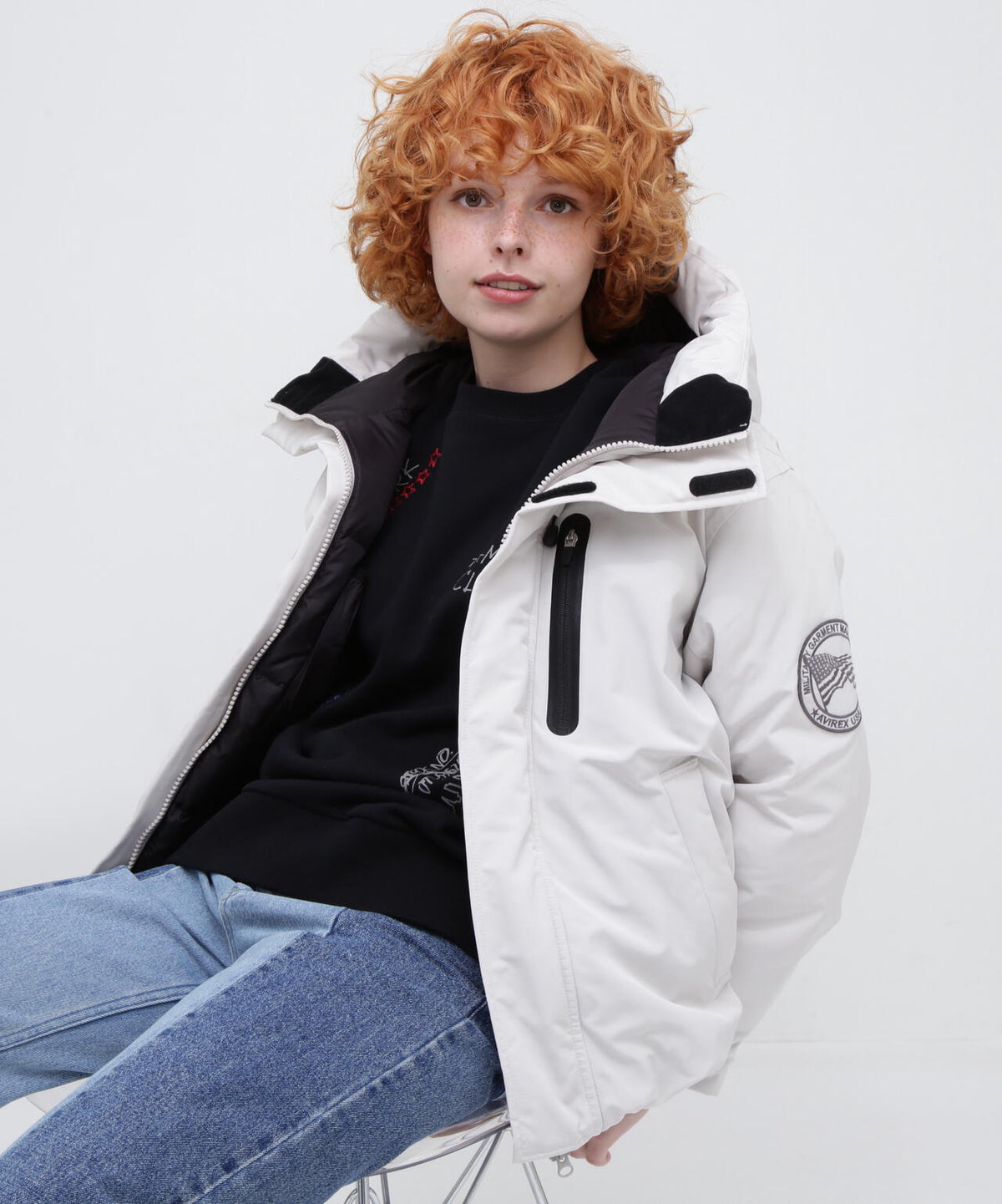 《WEB&DEPOT限定》MILITARY FUNCTION DOWN JACKET