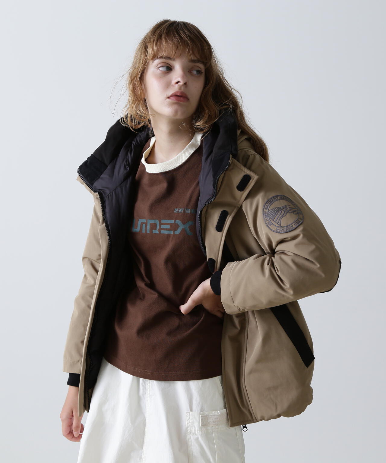 《WEB&DEPOT限定》MILITARY FUNCTION DOWN JACKET