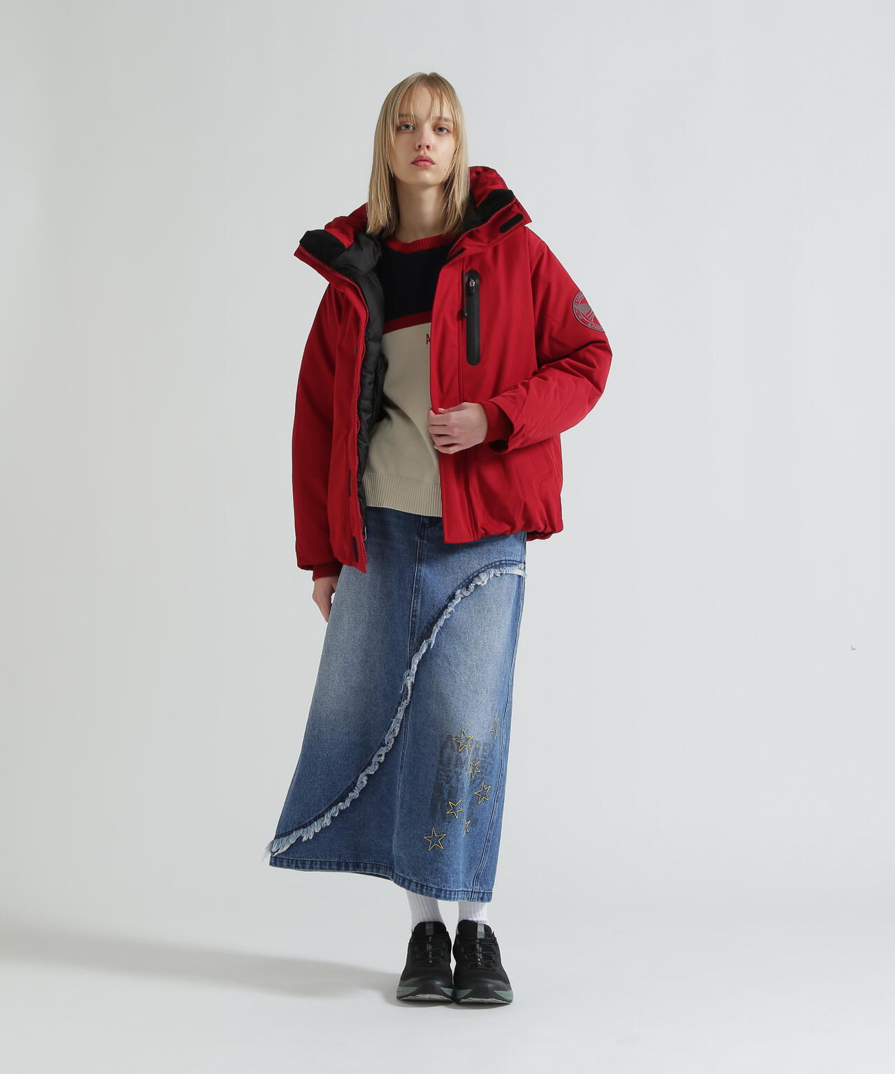 《WEB&DEPOT限定》MILITARY FUNCTION DOWN JACKET