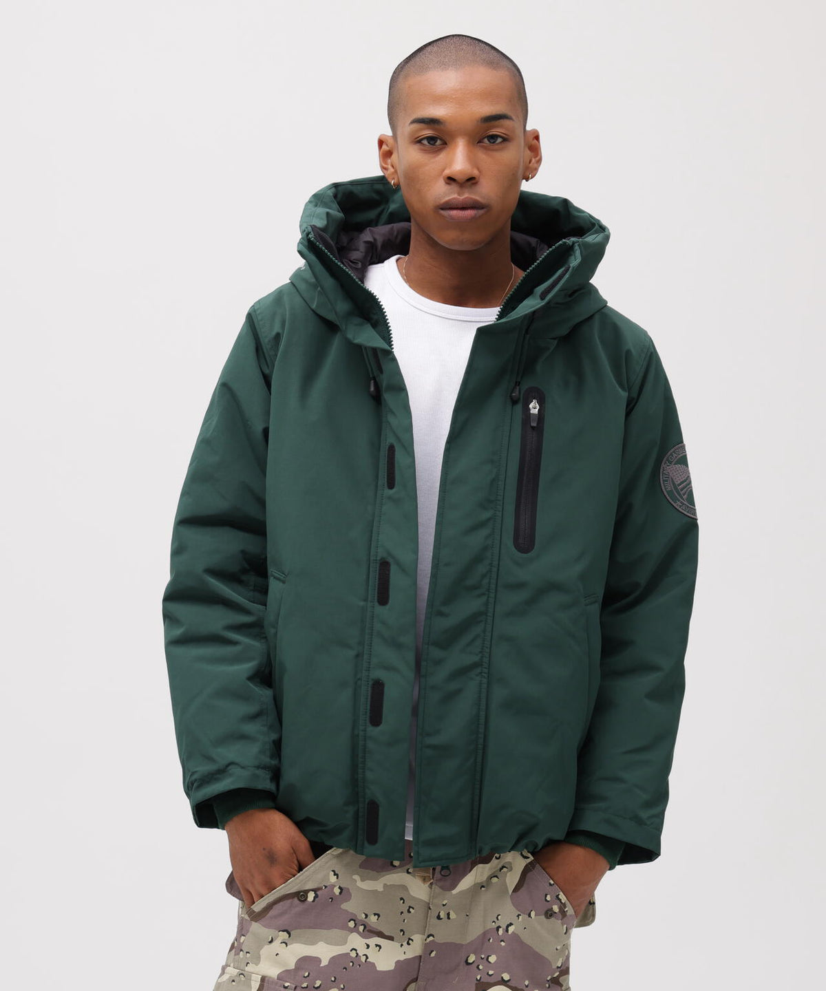 《WEB&DEPOT限定》MILITARY FUNCTION DOWN JACKET
