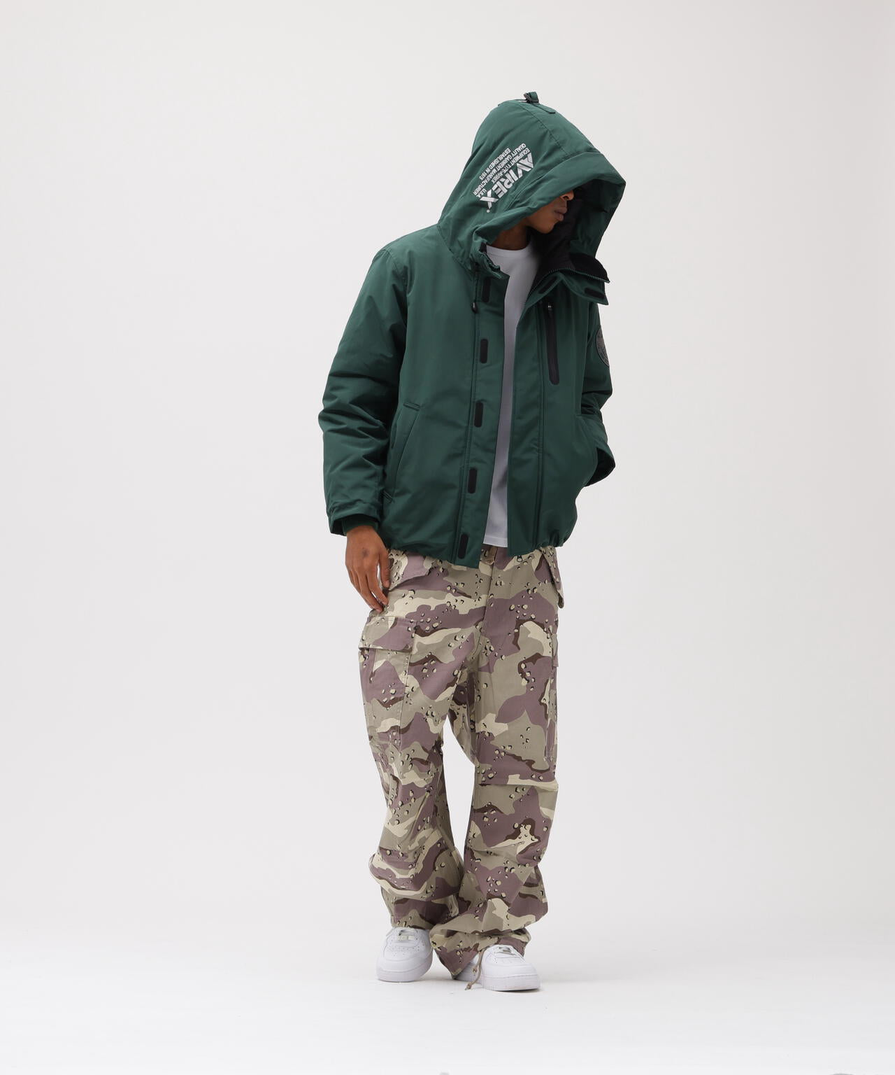 《WEB&DEPOT限定》MILITARY FUNCTION DOWN JACKET