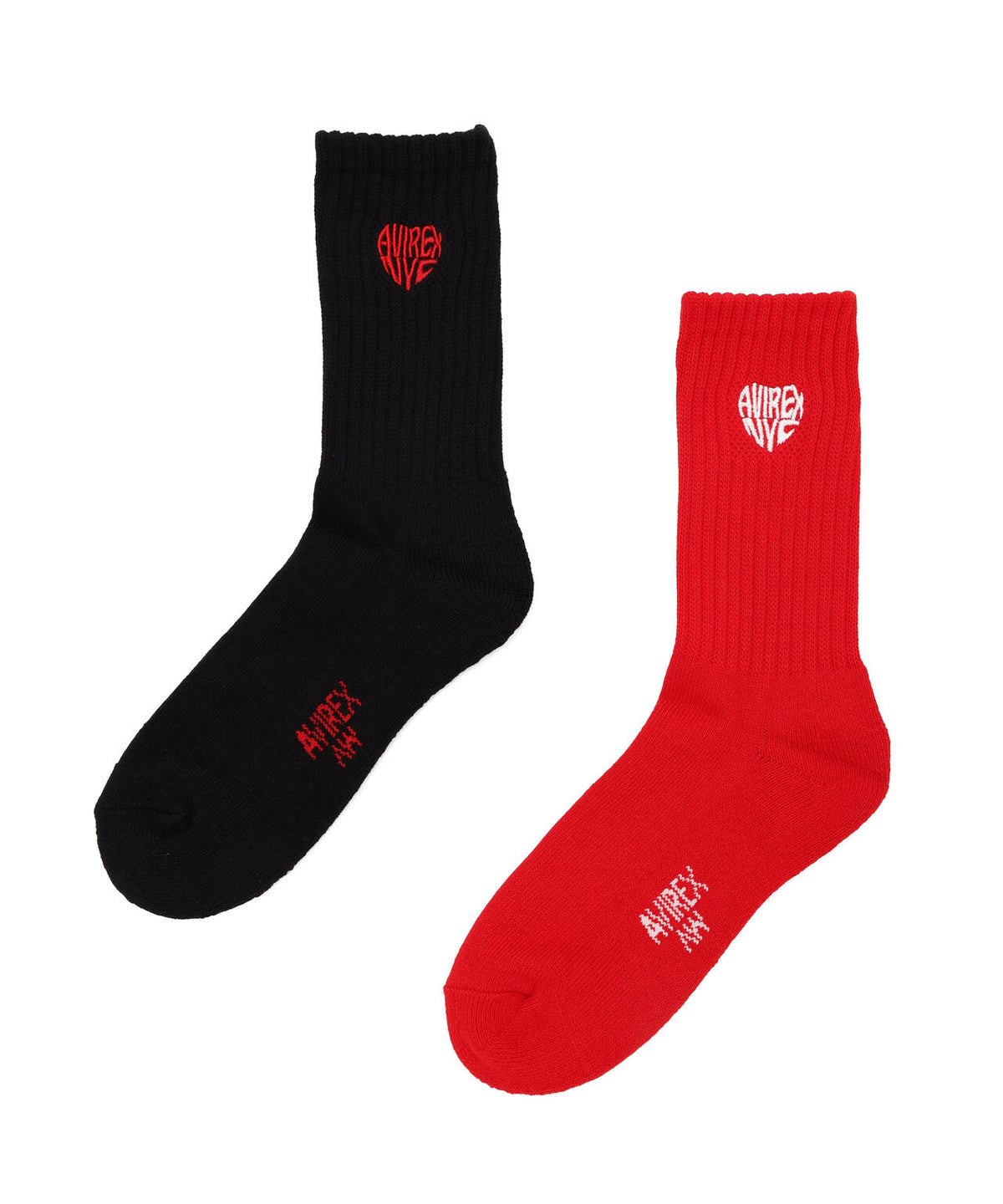 《直営店限定》HEART LOGO SOCKS